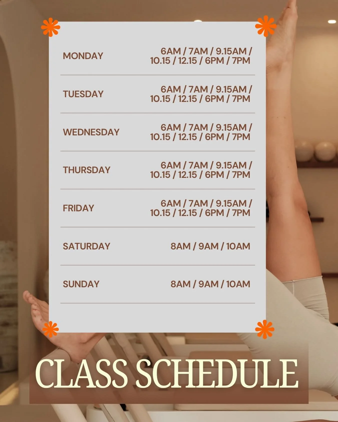 🌴 It&rsquo;s time, Palm St! 🌴 You asked, we delivered! The Palm St Pilates, 7-day class schedule is NEARLY live!! Every class will be a fun, feel-good 45 minutes and this is just the beginning&hellip; The timetable will grow with the community as w