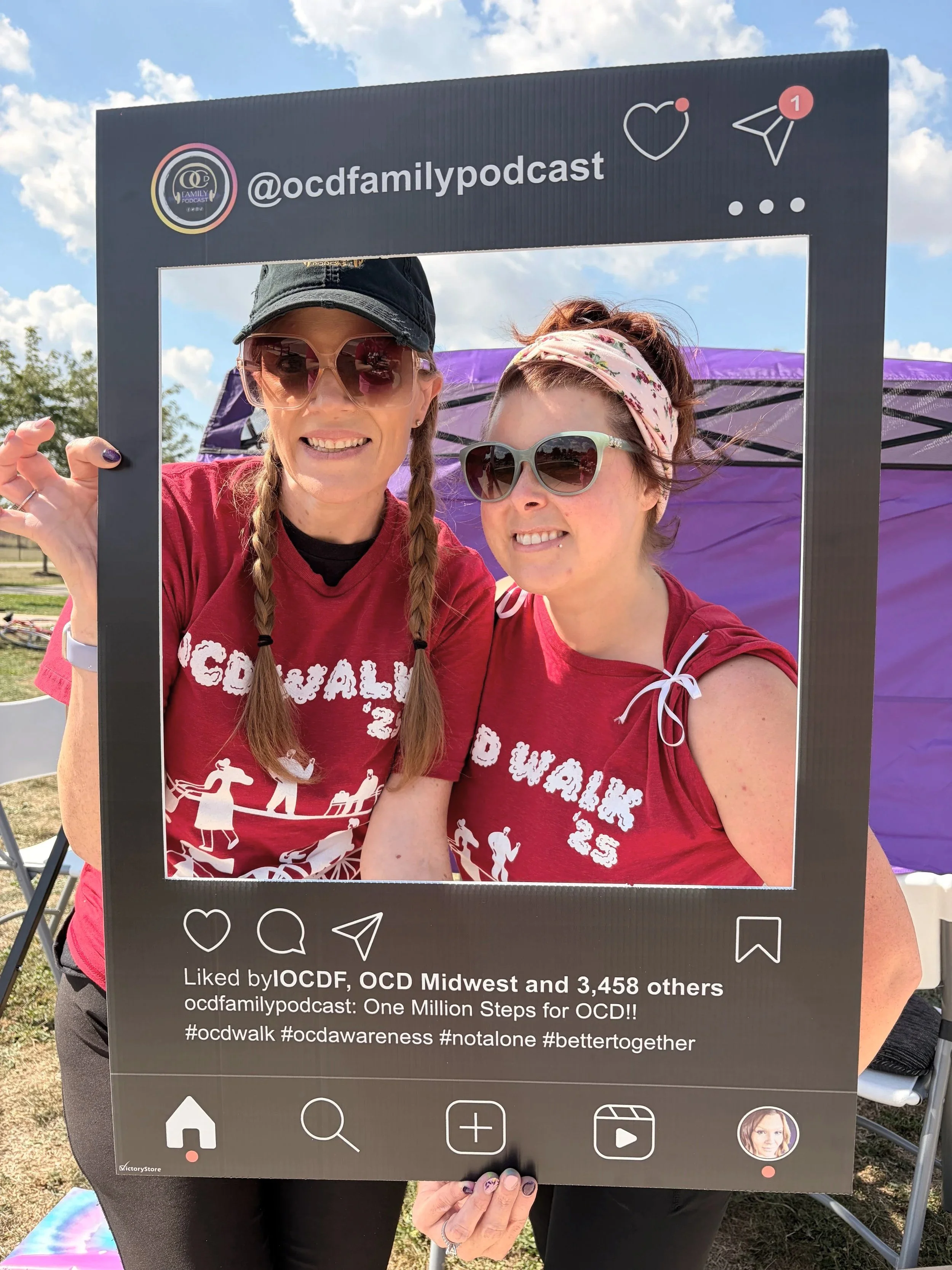 Podcast Appearance: We Walked for OCD Awareness (S4E149) OCD Family Podcast