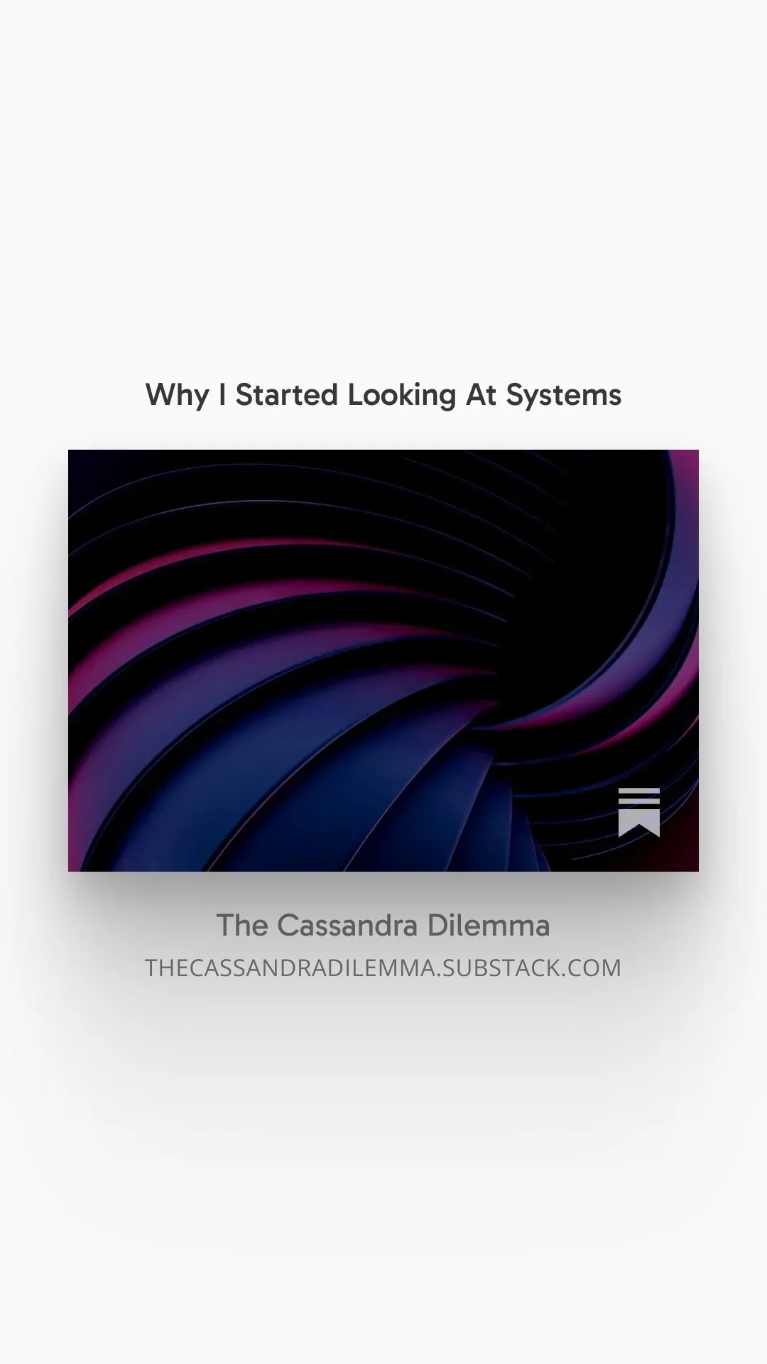 The Cassandra Dilemma