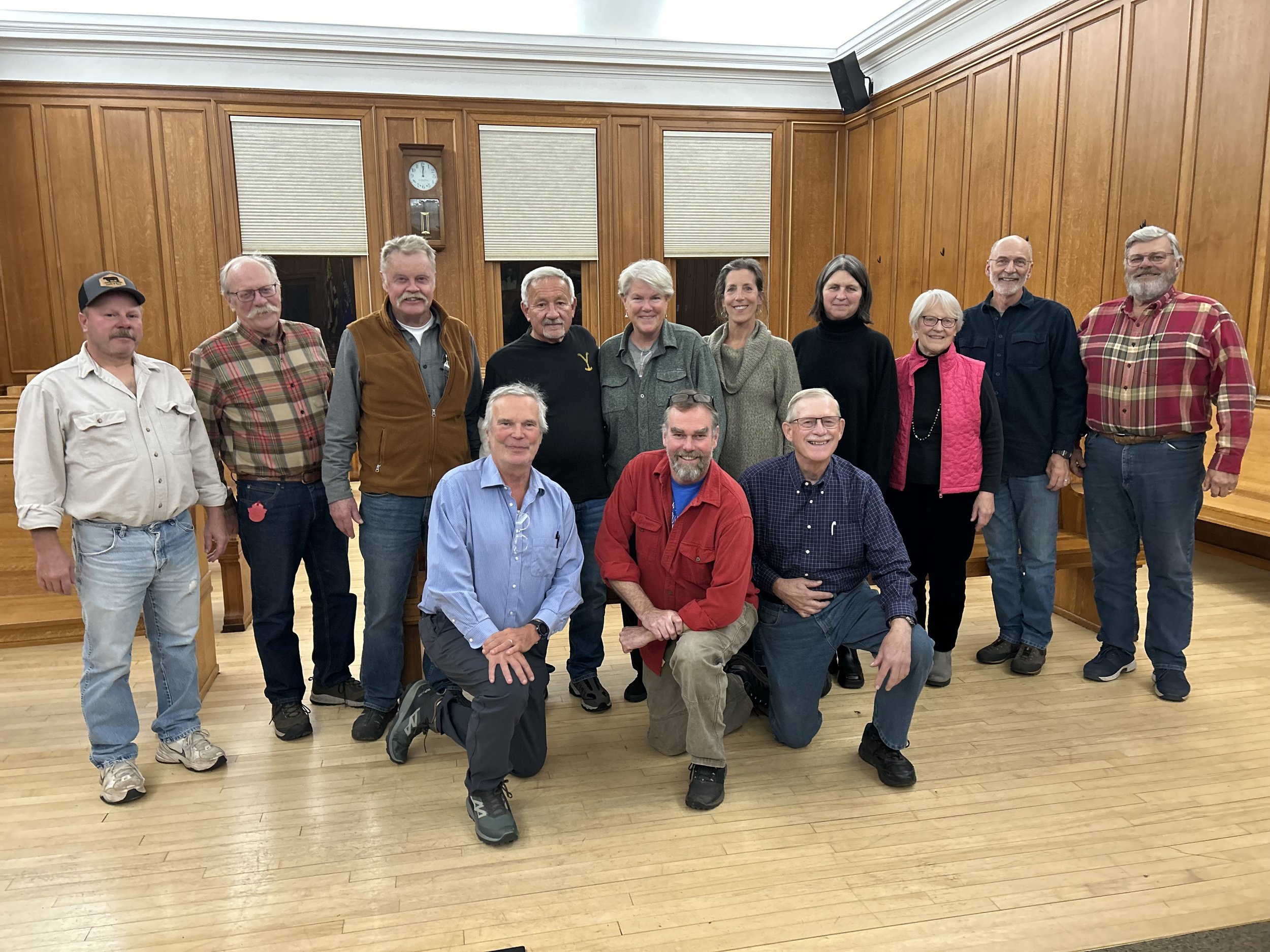 Charly Serving on the County Board