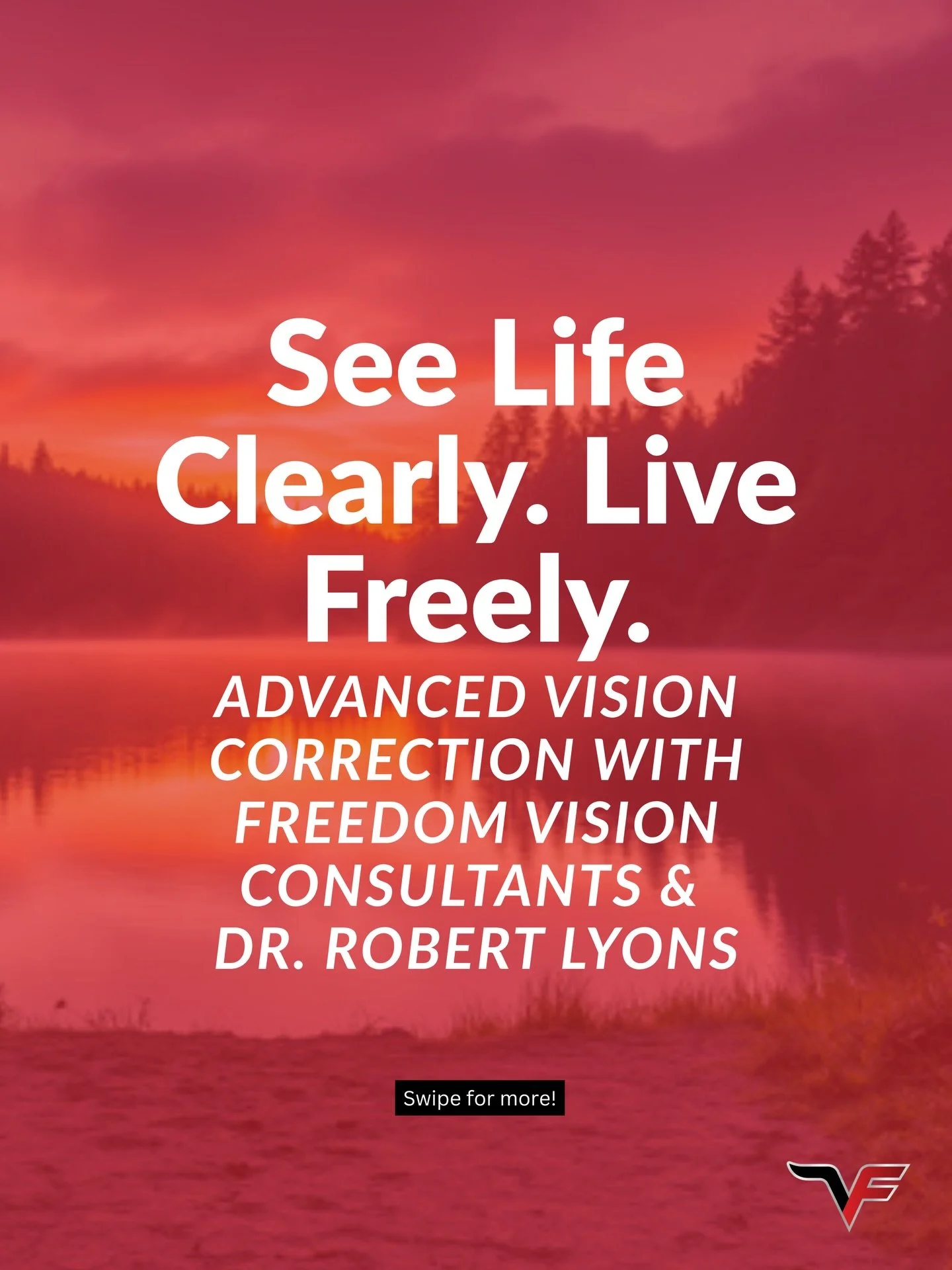 Clear vision changes more than what you see.
It changes how you live your everyday life.
For some, it&rsquo;s the constant frustration of glasses and contacts.
For others, it&rsquo;s the gradual shift that comes with cataracts, when things just don&r