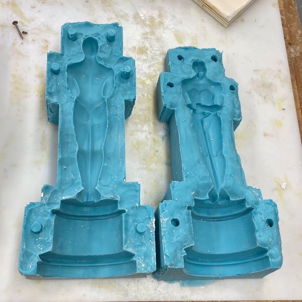 Oscar mold - Barbecue