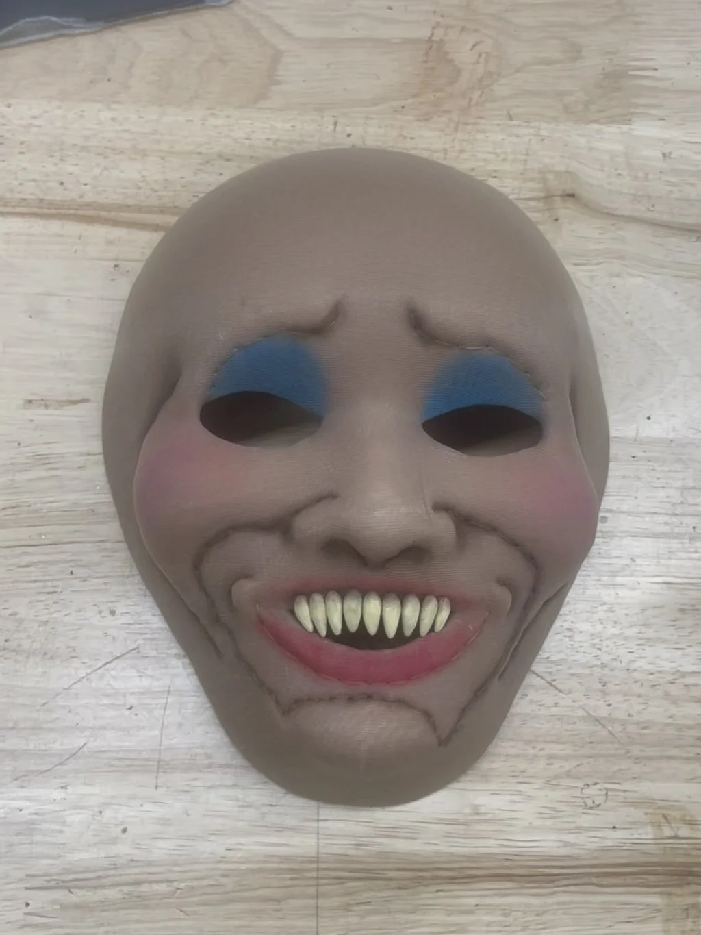 Soft sculpture mask