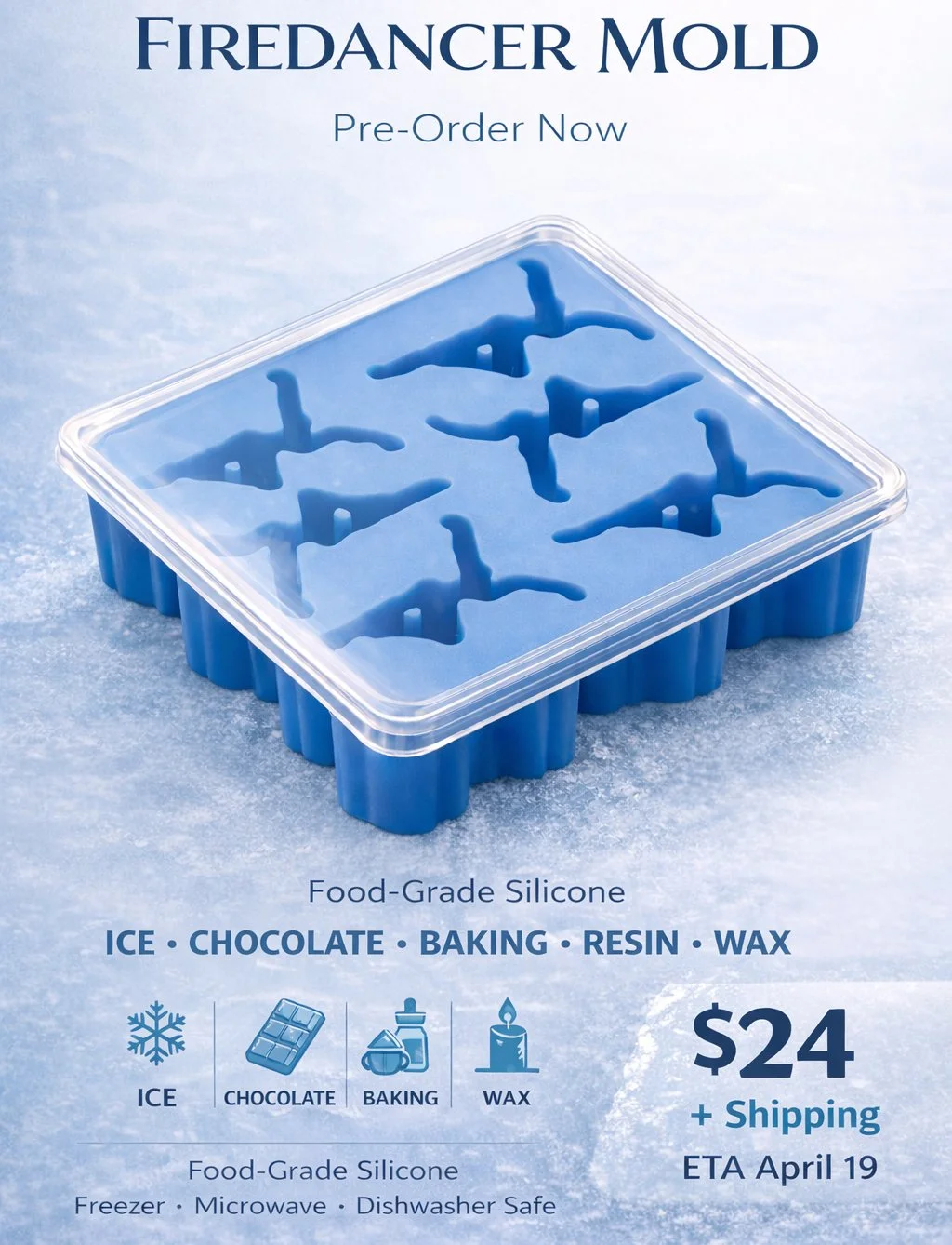 Firedancer Silicone Mold Pre-Order