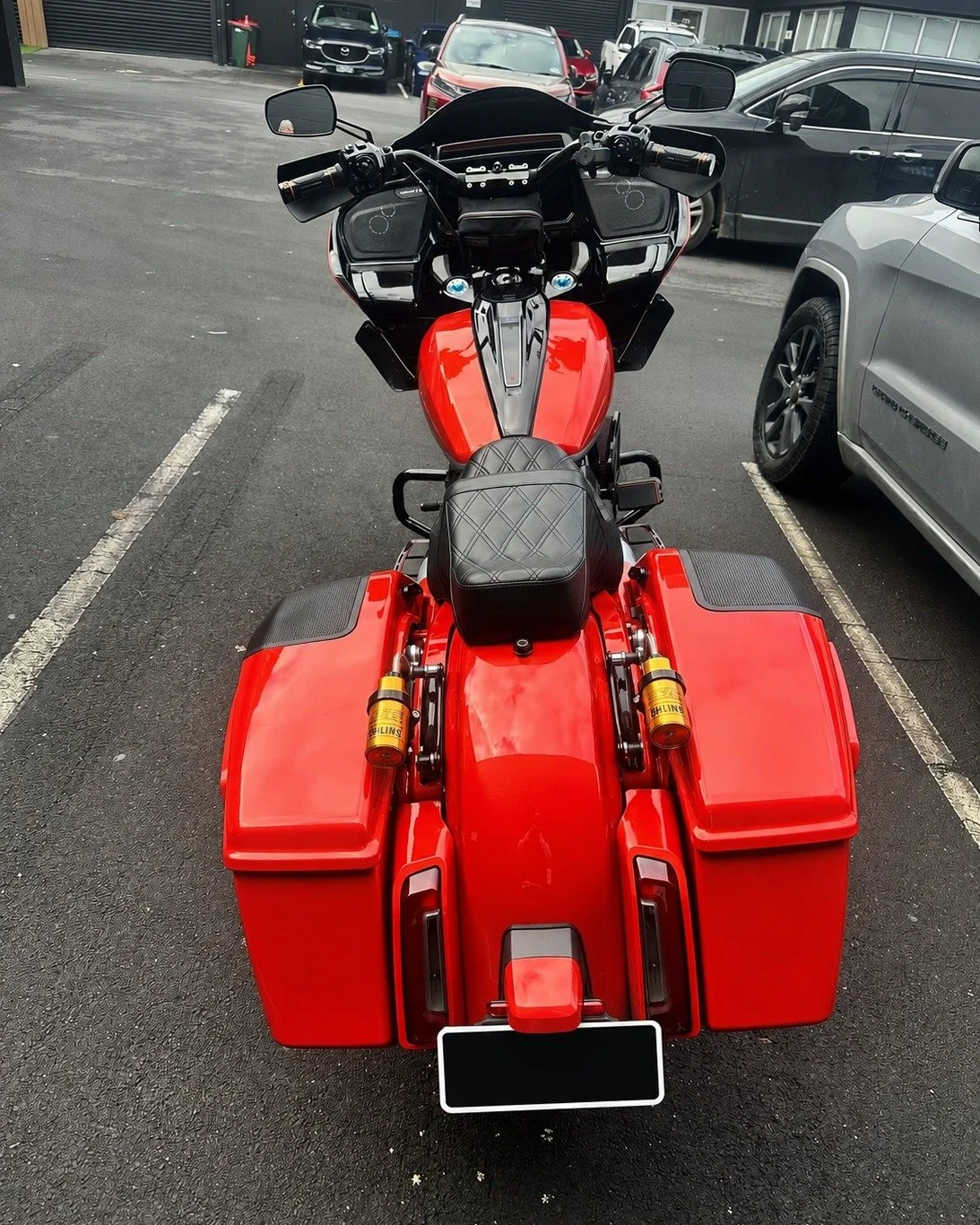 Full bike protection &mdash; right down to the visor.

This Harley came in for a complete PPF installation, with STEK FORCEshield applied across the bike to help protect the paintwork from stone chips, road debris and everyday wear.

We finished it w