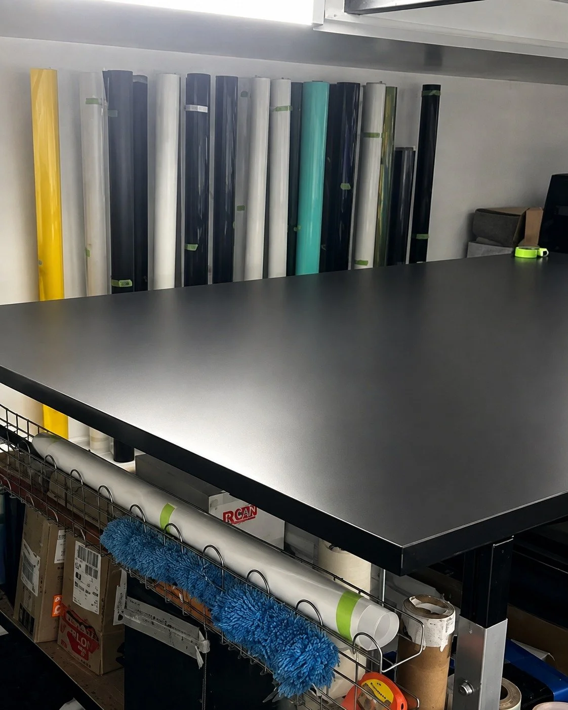 A lot of the work behind a PPF install happens before the film ever reaches the vehicle.

Using our pattern software and in-house plotter, we can precision-cut film to suit individual panels &mdash; helping create a clean, accurate installation while