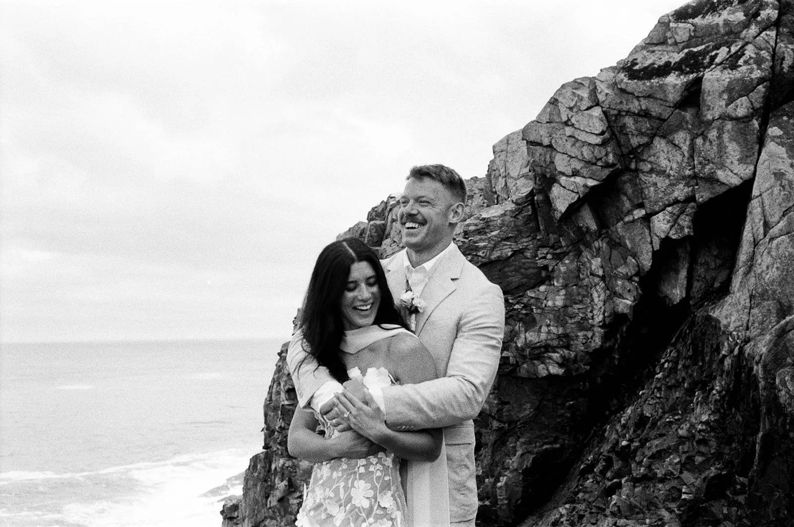 Bailey + Kevin’s Acadia Elopement on Film + Digital
