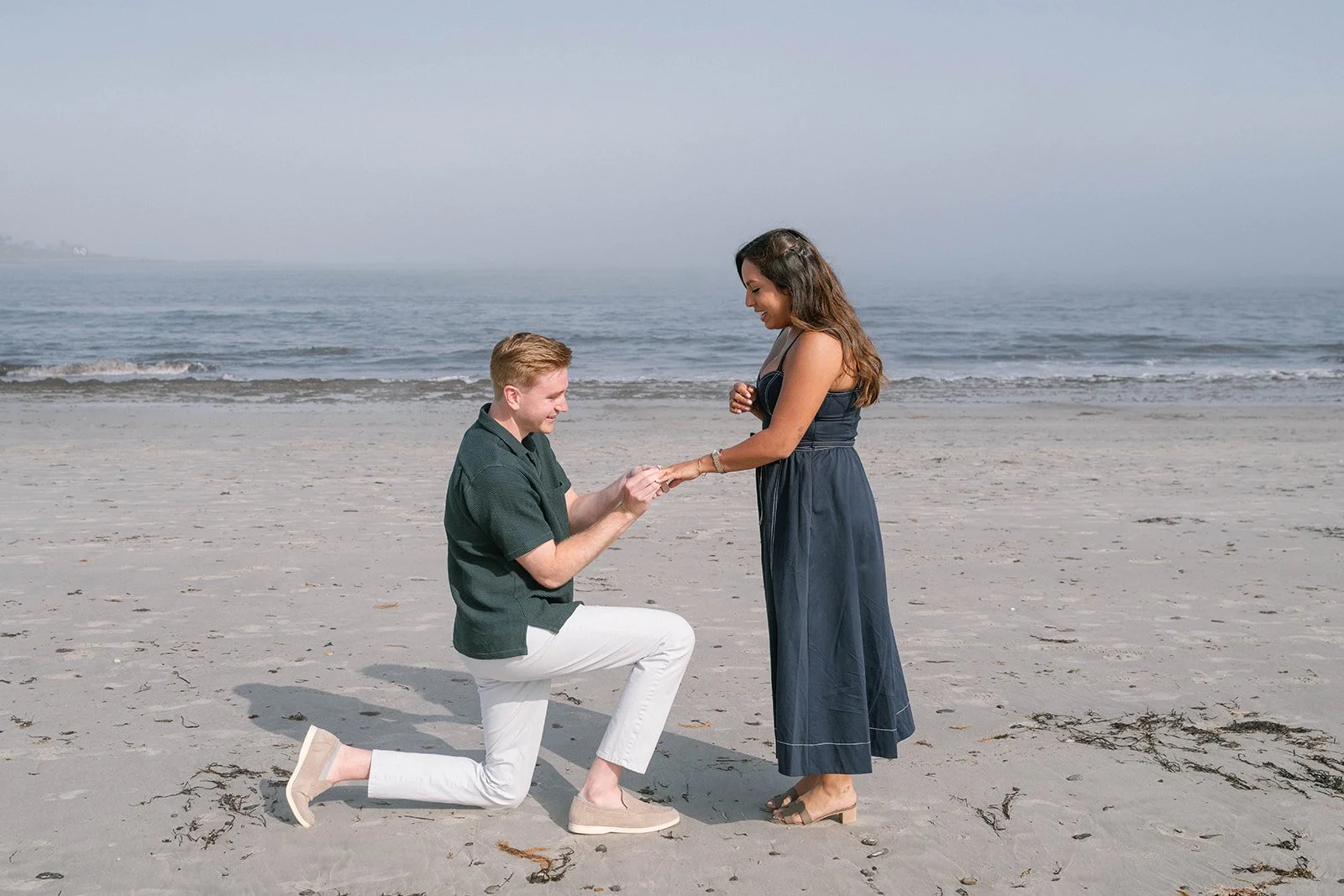 Maine Surprise Proposal Photographer