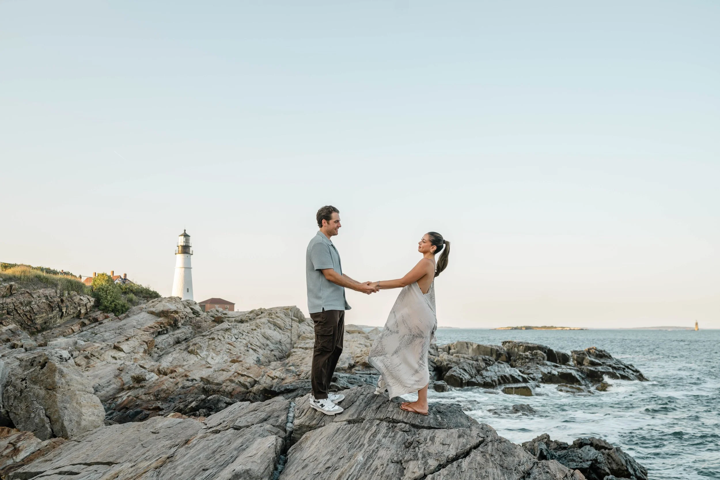 Maine Surprise Proposal Photographer