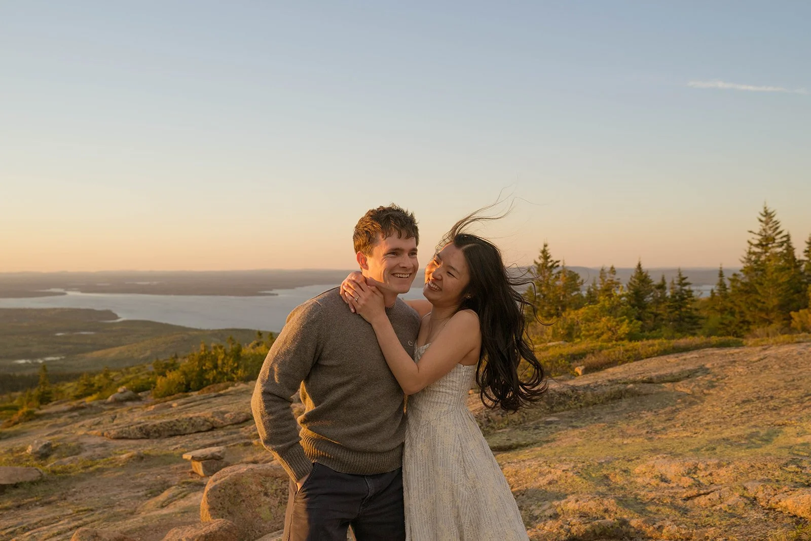 Acadia Proposal Photographer
