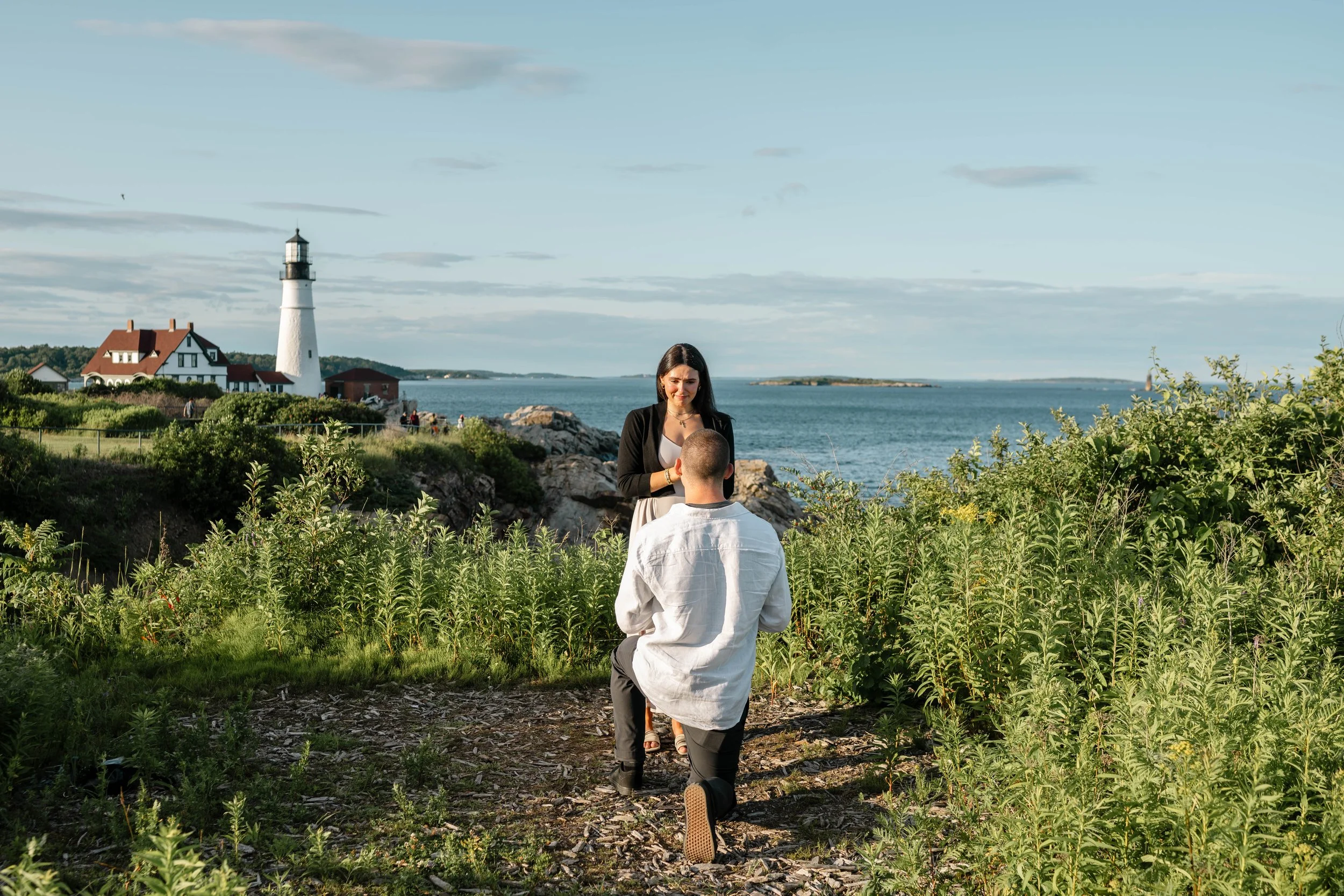 Maine Surprise Proposal Photographer