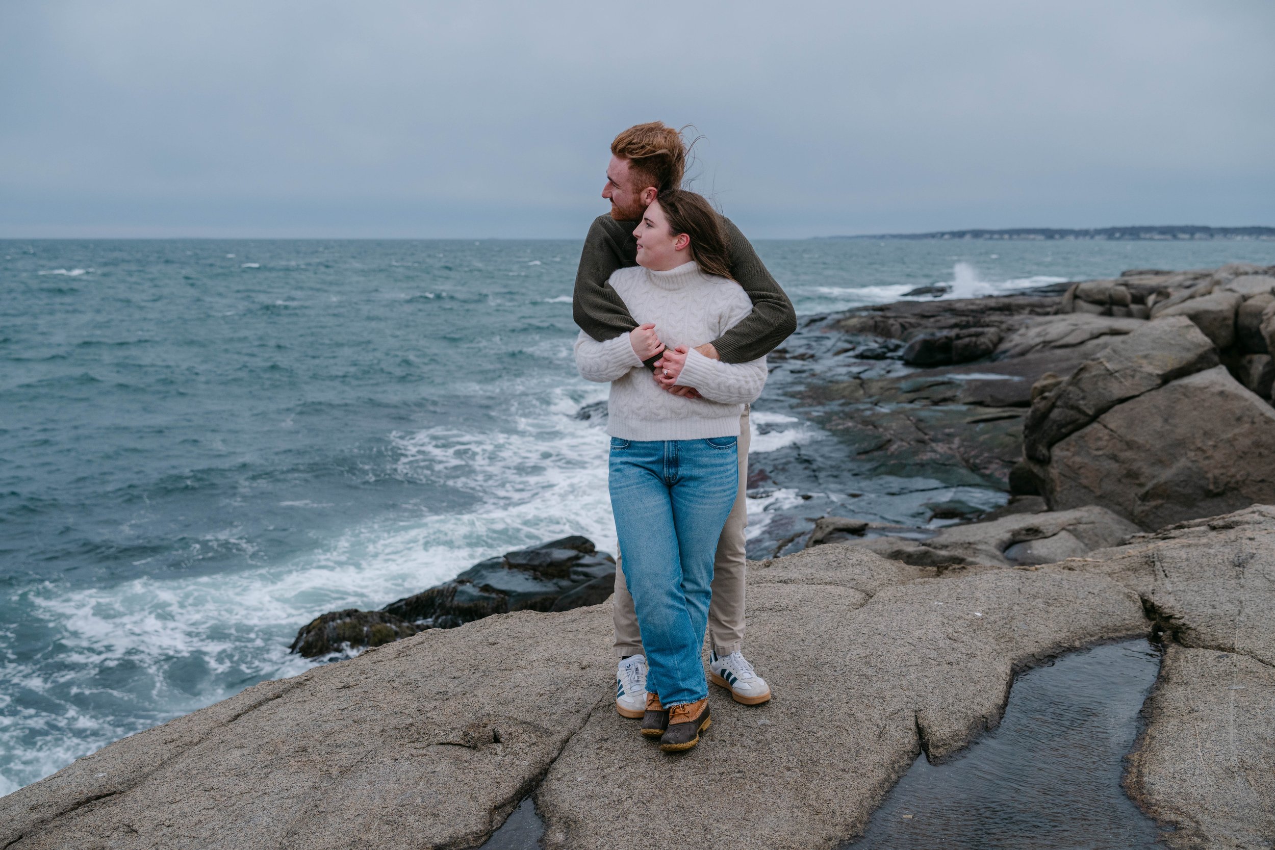 Maine Surprise Proposal Photographer
