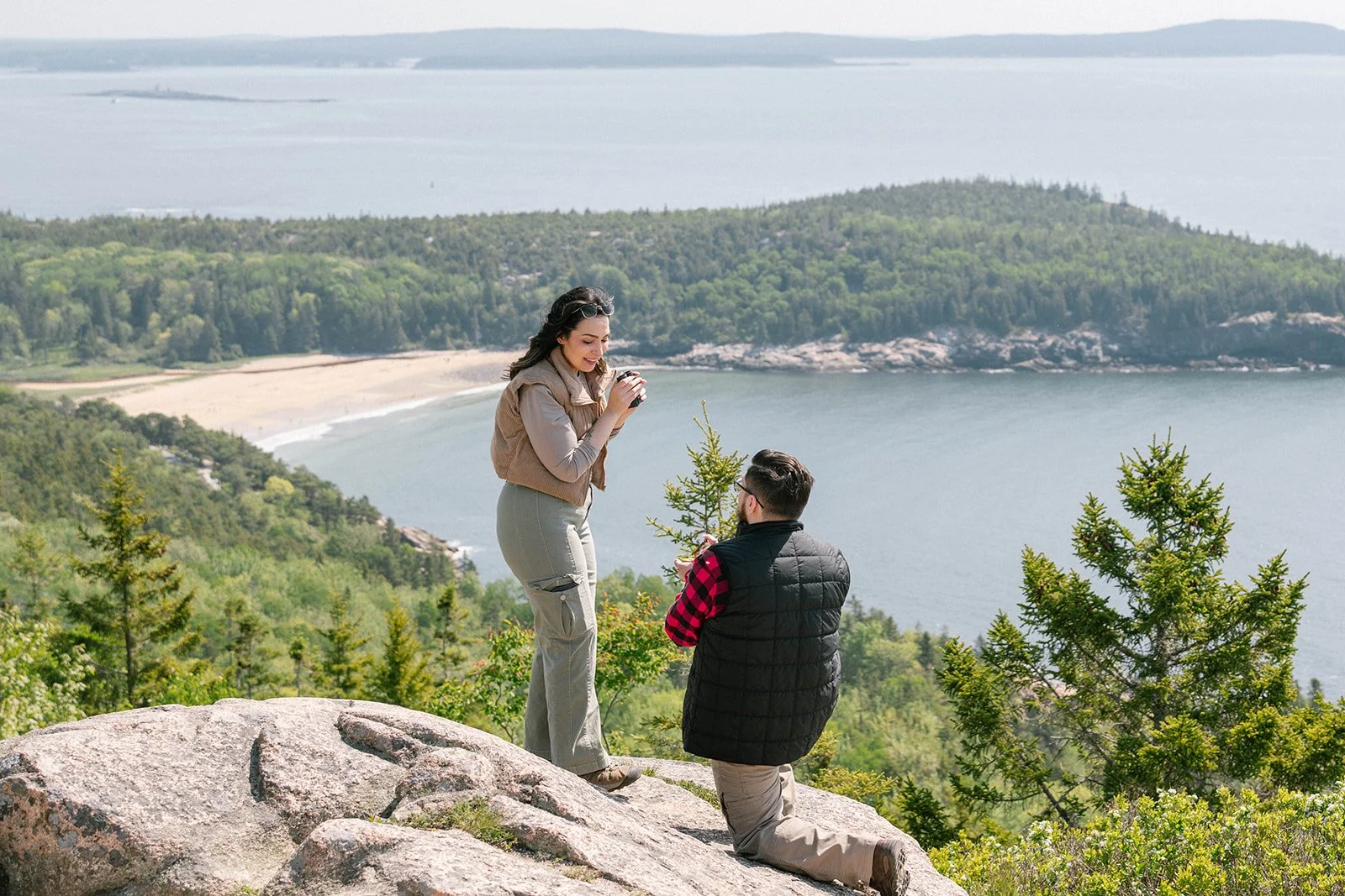 Acadia Proposal Photographer