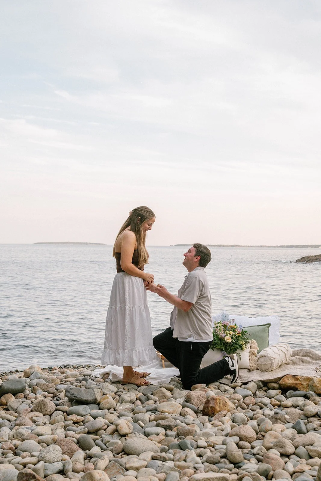 Acadia Proposal Photographer