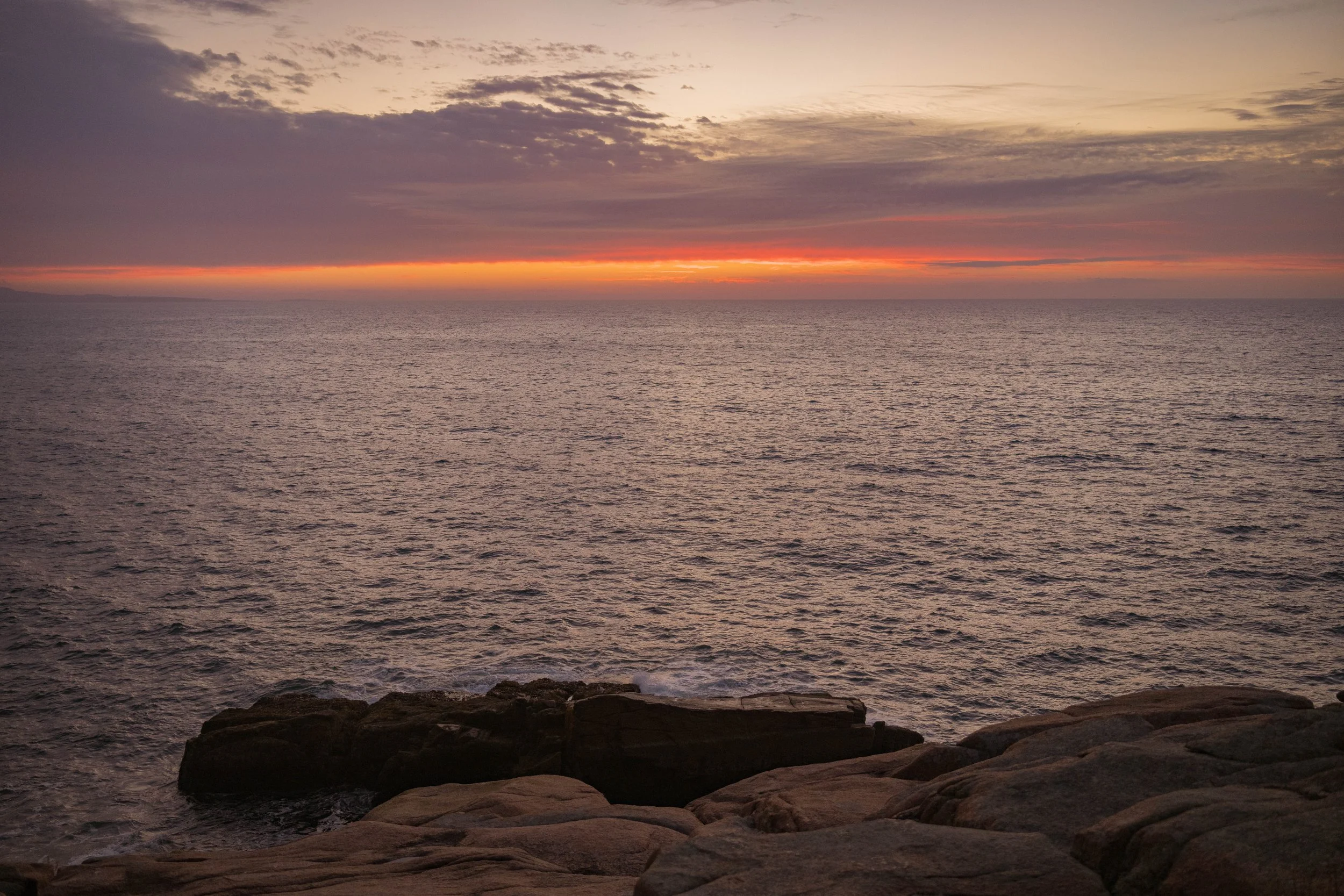 Sunrise proposal in Acadia