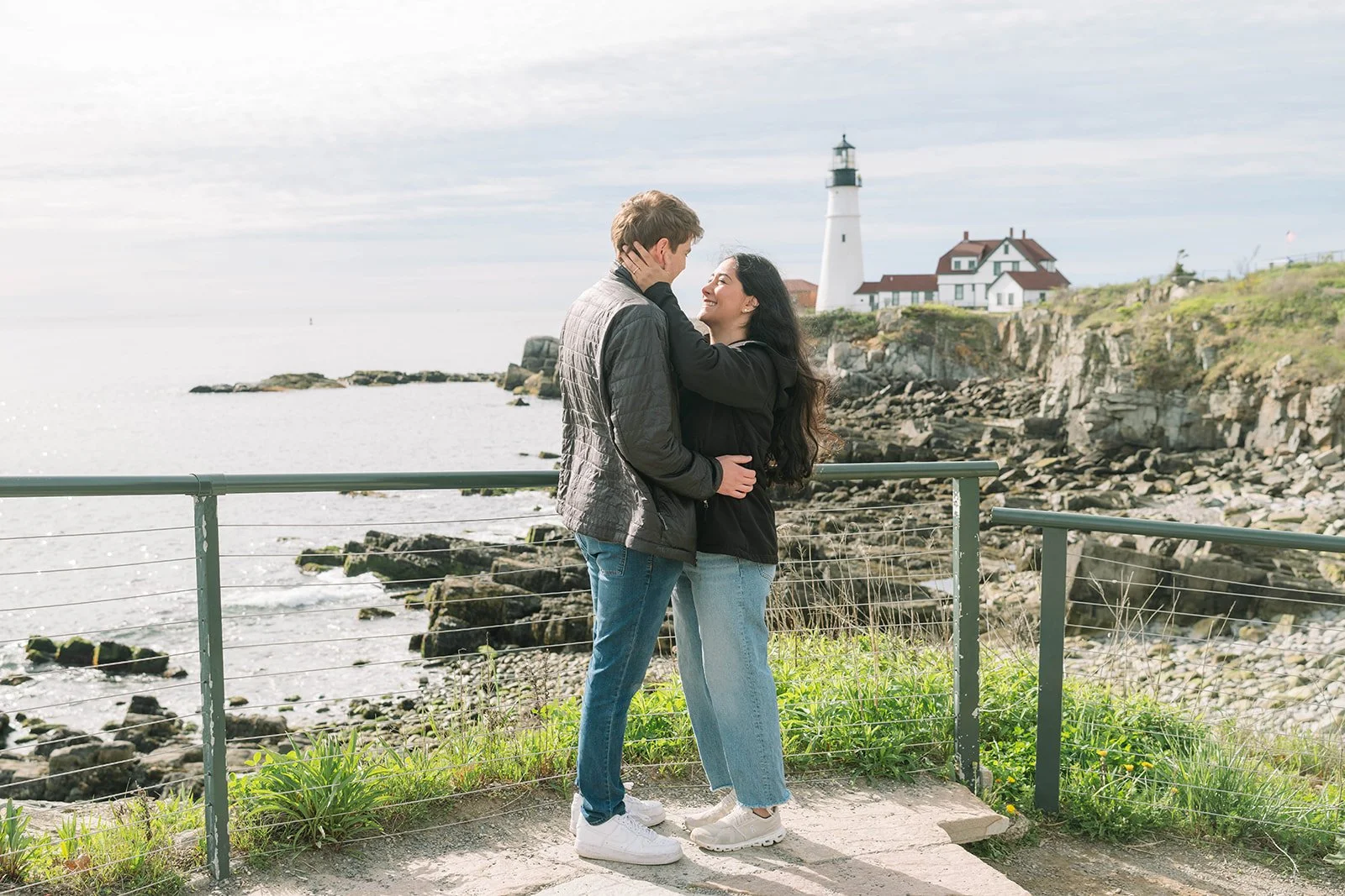 Maine Surprise Proposal Photographer