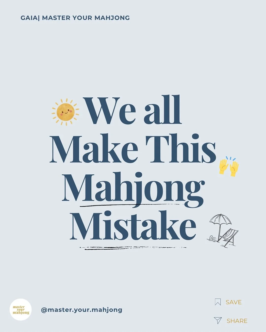 Mahjong is not a test - it&rsquo;s a conversation in tiles. 💬

So if you mix up a pass, miscount a tile, or forget a Charleston rule&hellip; good! You&rsquo;re learning.

The goal isn&rsquo;t to be perfect - it&rsquo;s to play. That&rsquo;s where th