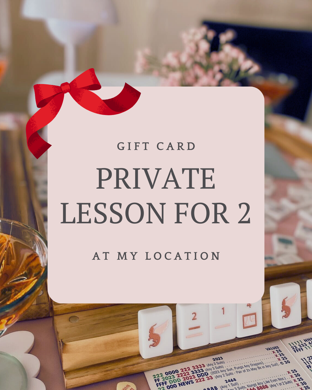 Private Lesson for Two at My Location Gift Card