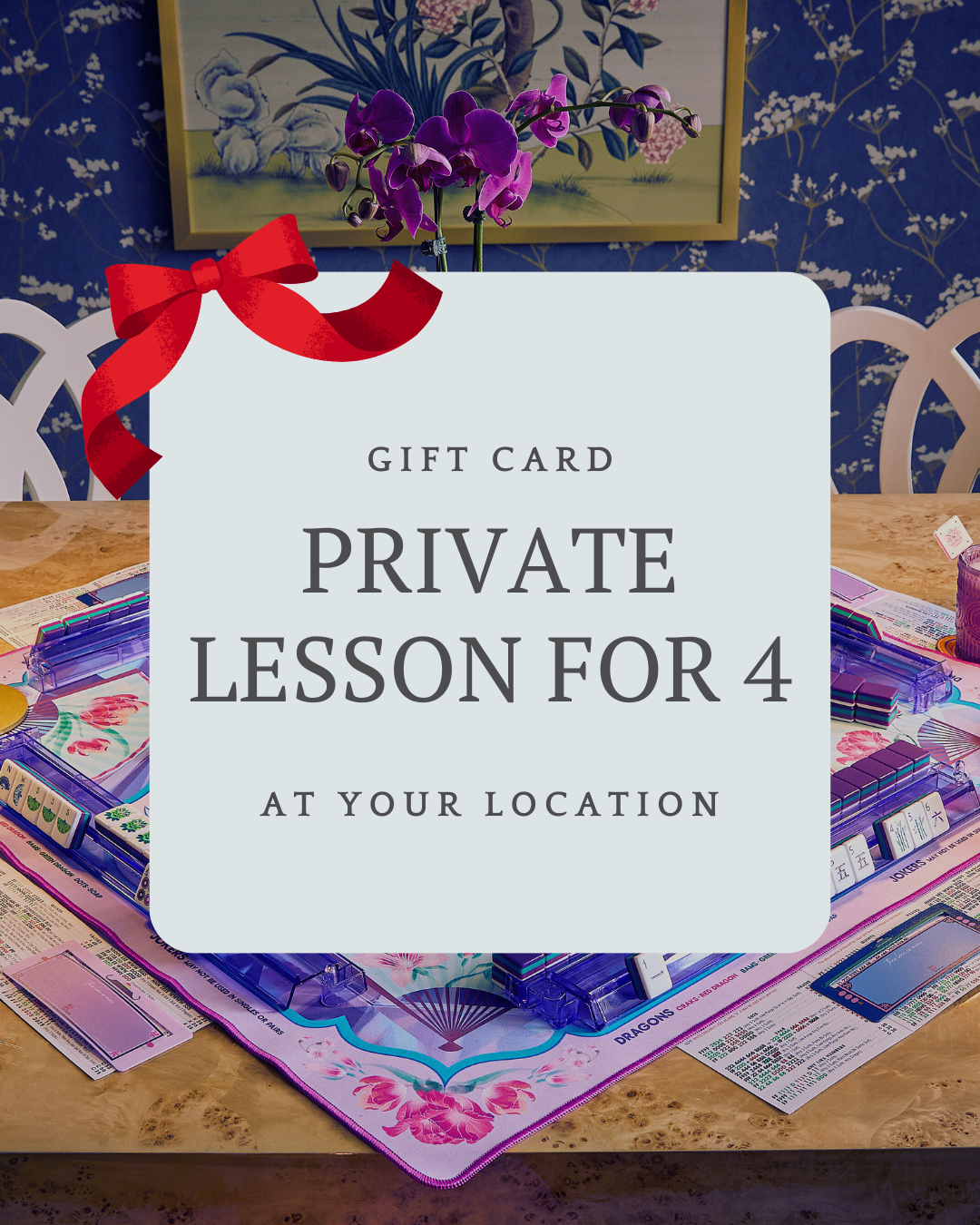 Private Lesson for Four at Your Location Gift Card