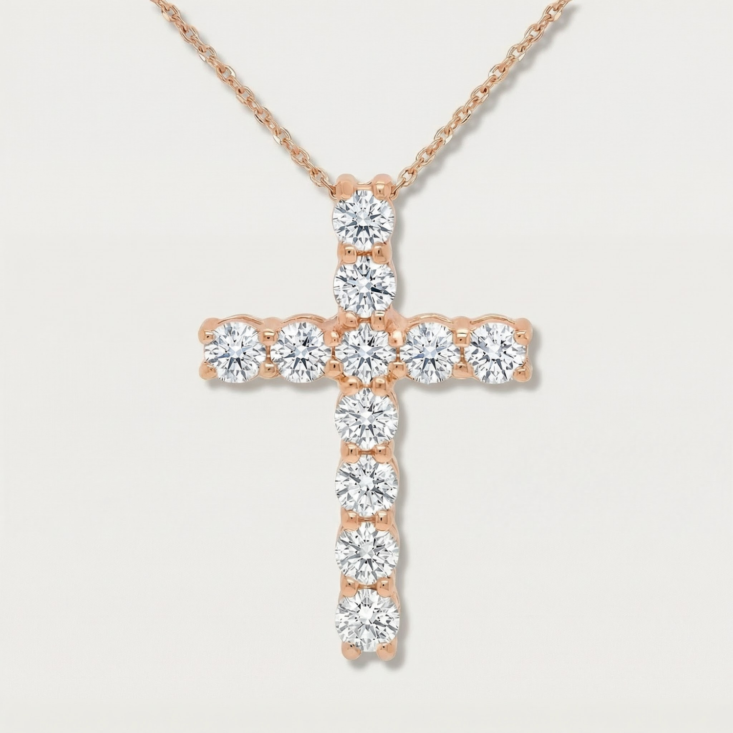 Diamond Cross Pendant