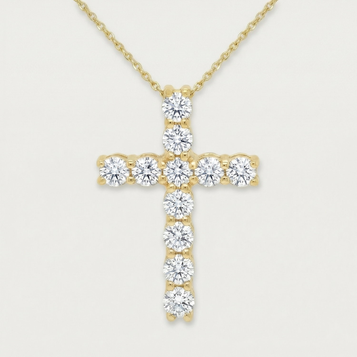 Diamond Cross Pendant