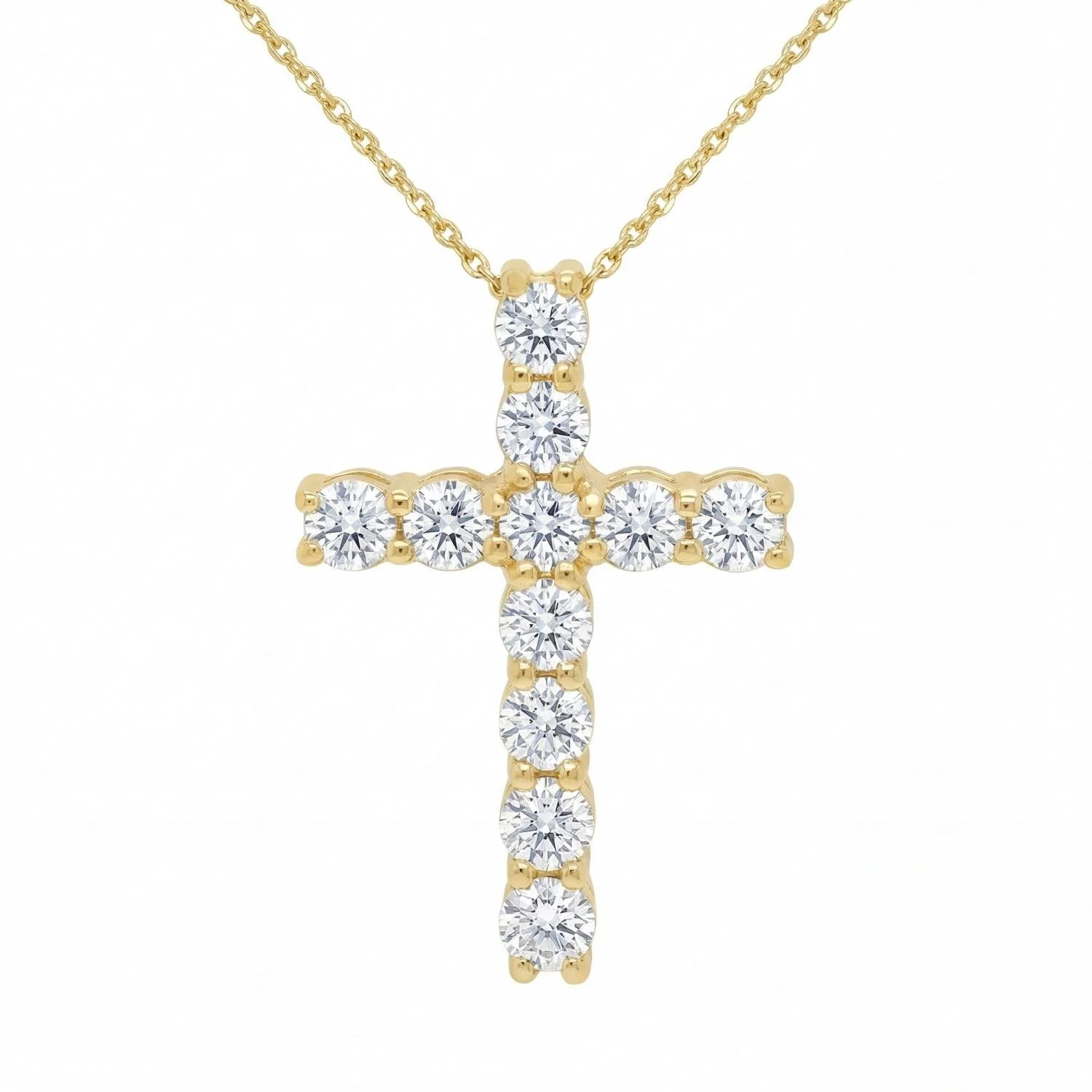 Diamond Cross Pendant
