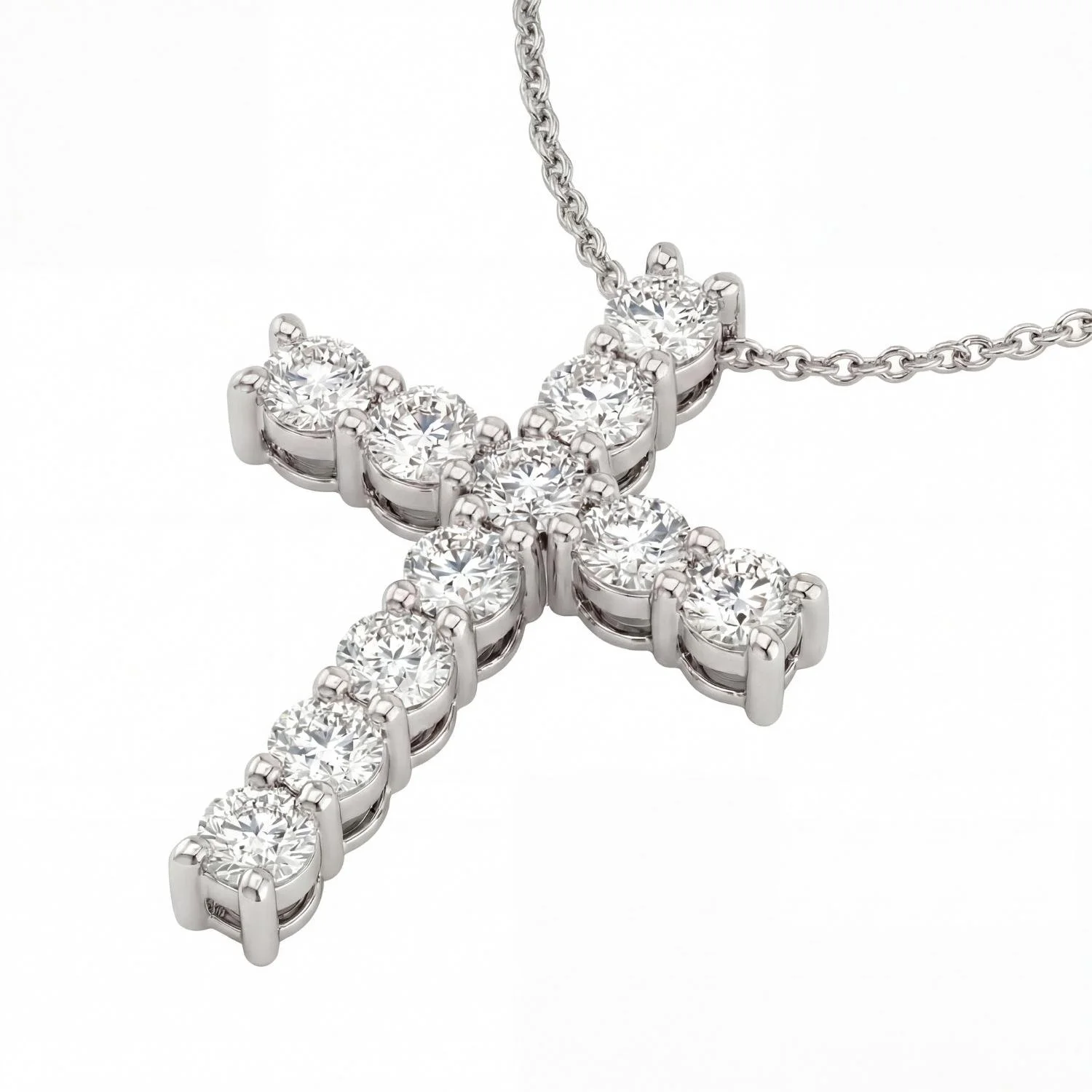 Diamond Cross Pendant