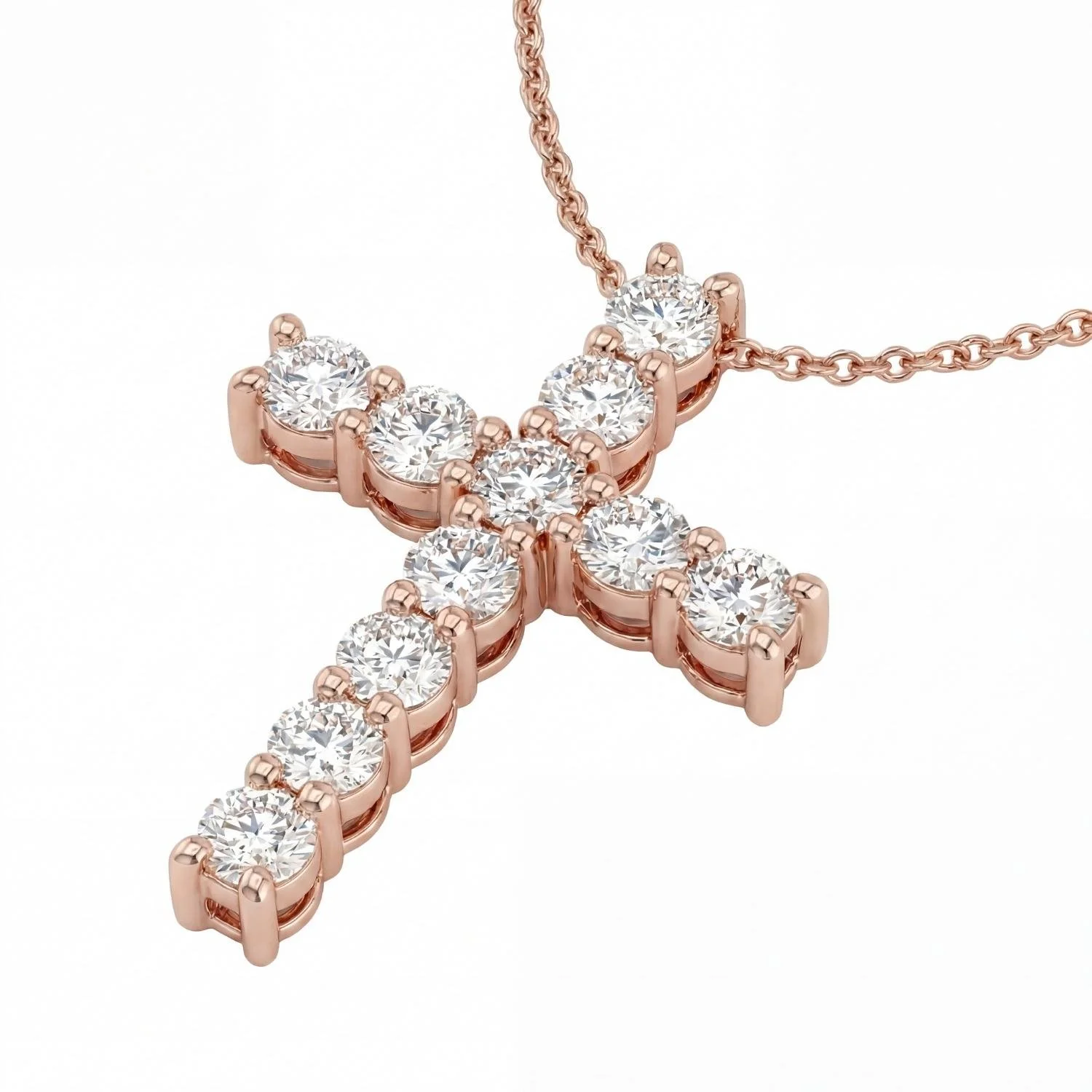 Diamond Cross Pendant