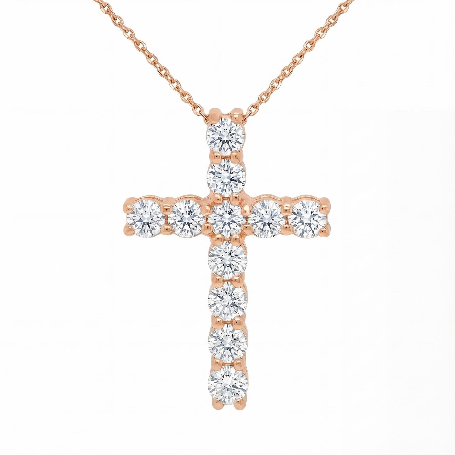 Diamond Cross Pendant