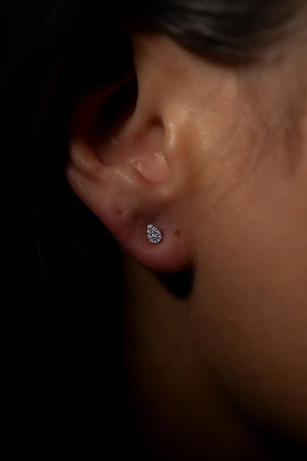 Aimeé diamond teardrops