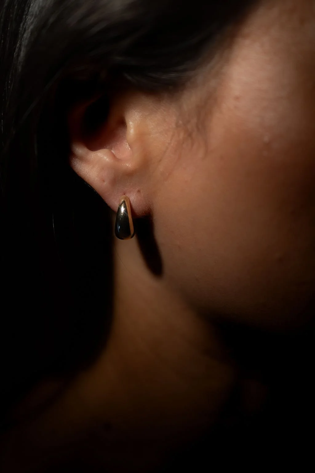 Charlotte crescent earrings