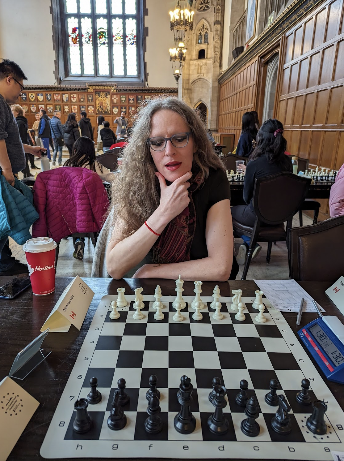 269) A Trans Girl Playing Chess