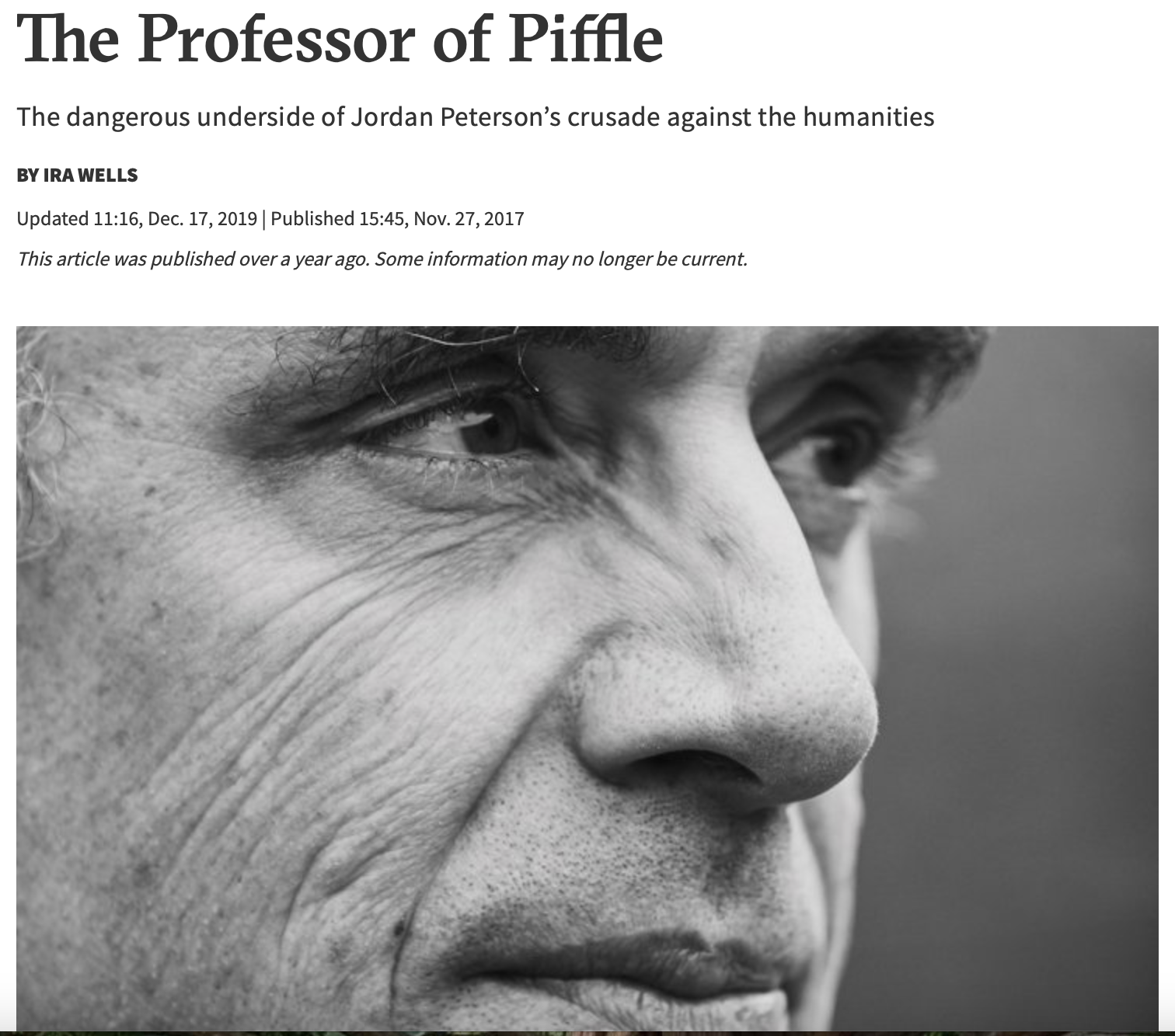 87) Jordan Peterson:  Part 7 - Psychology at the Ending of the World; Subsection 1:  Where Jordan is Wrong AF