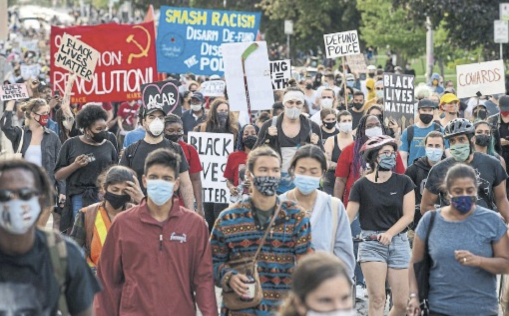 86) What's it like to go to a protest?