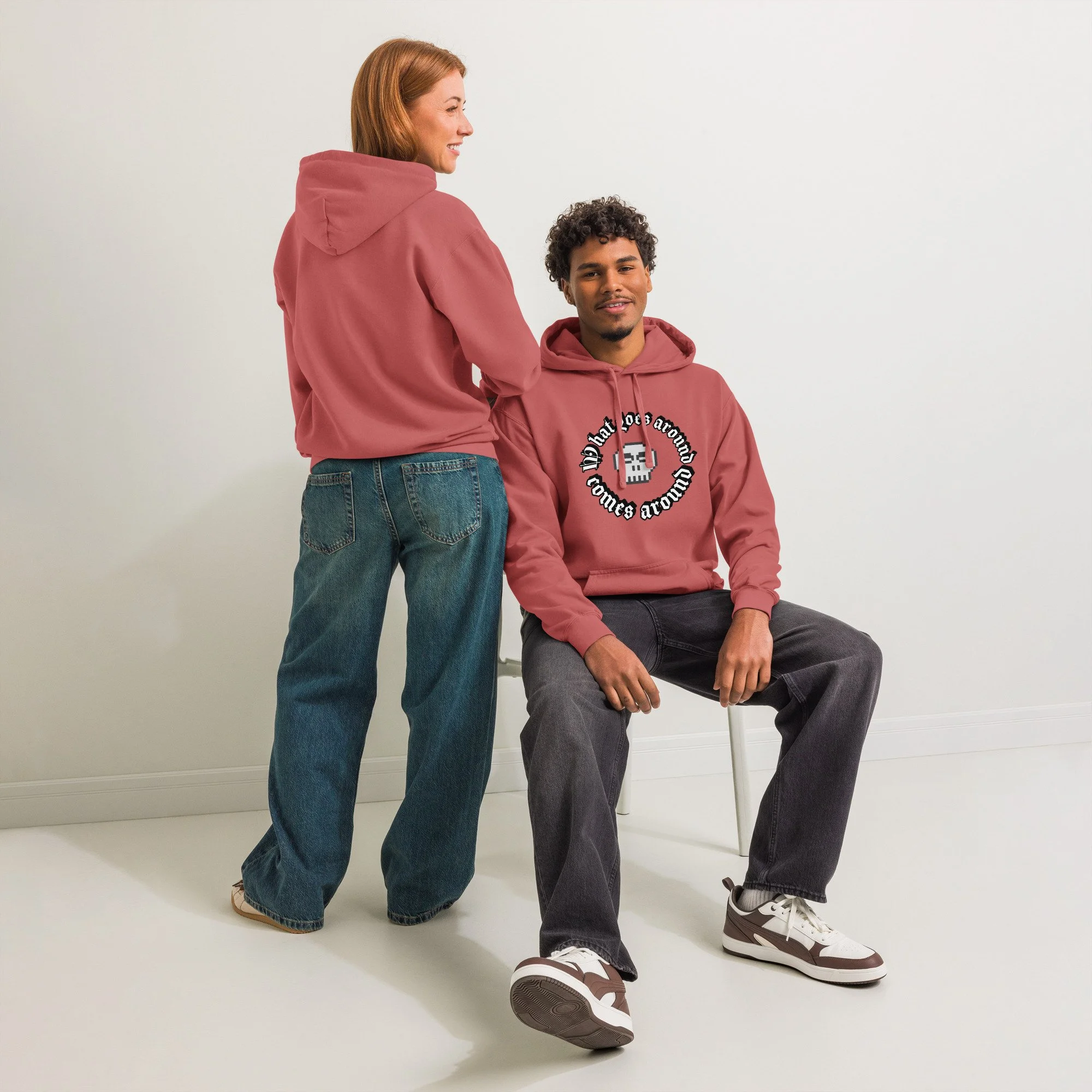 What Goes Around, Comes Around Unisex Hoodie