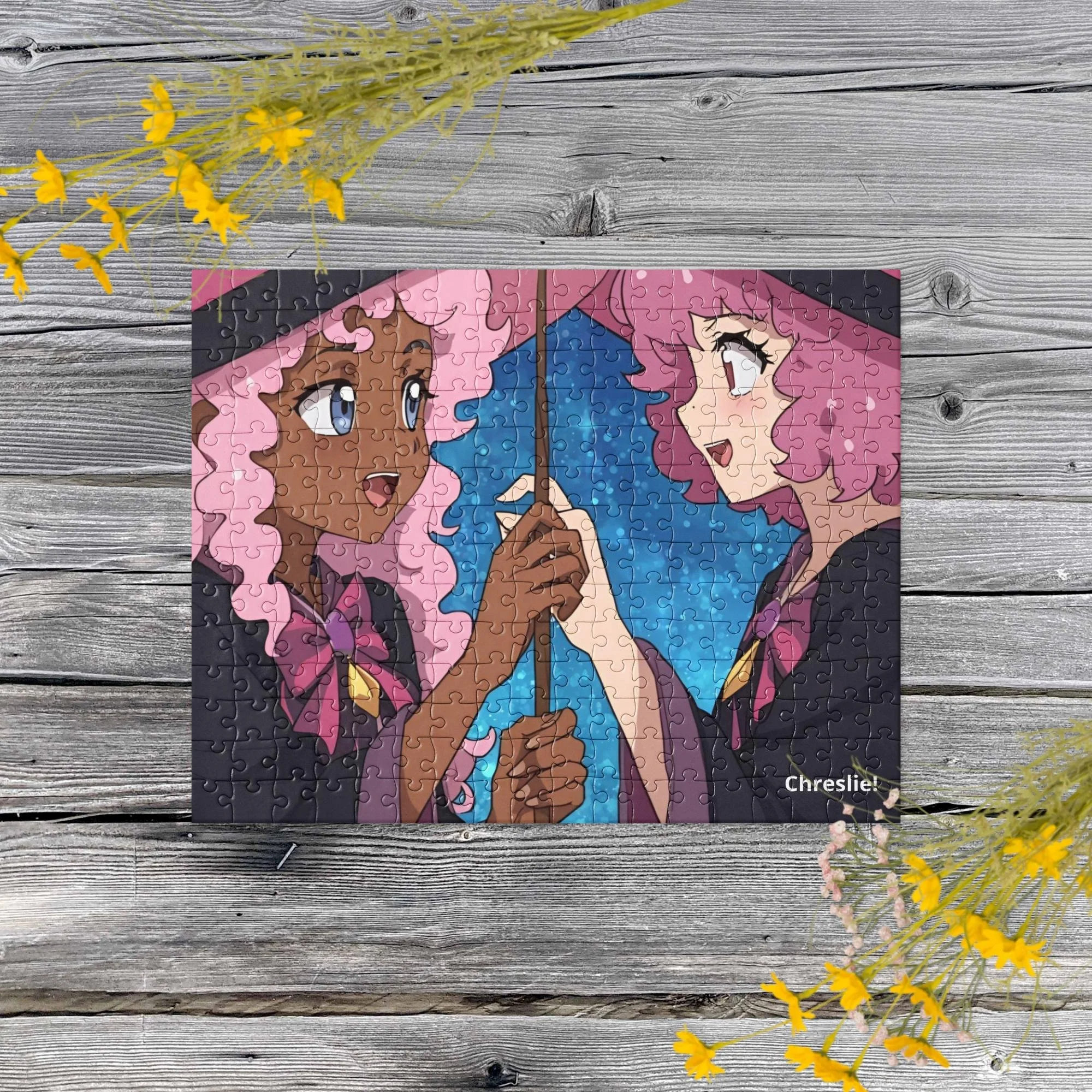 Witchy Best Friends Jigsaw Puzzle