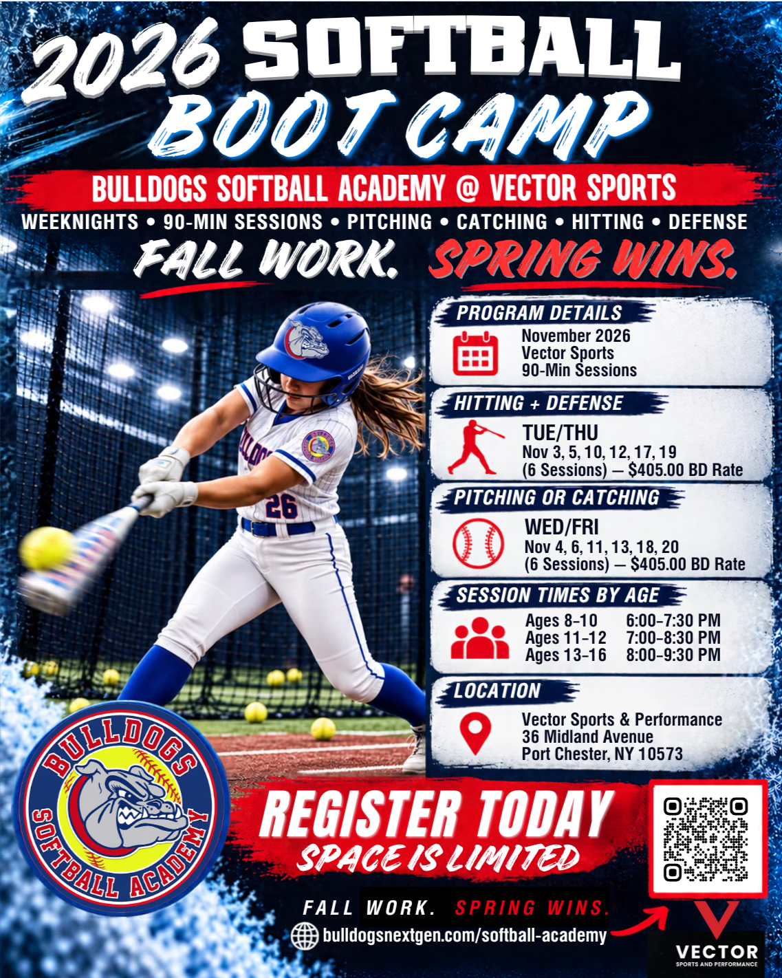 Bulldogs Softball Bootcamp