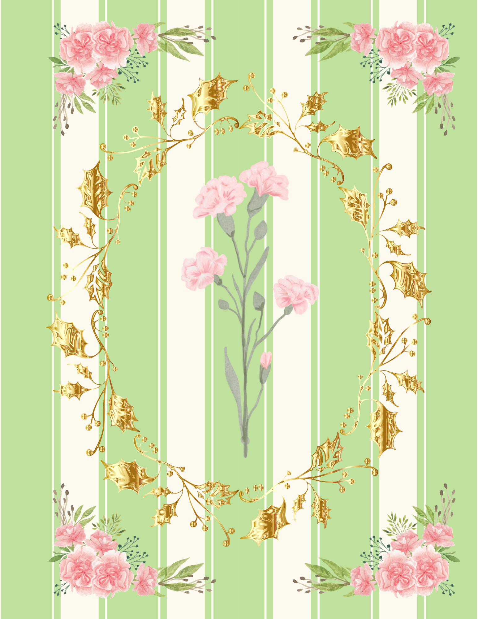Whimsy Carnation Journal