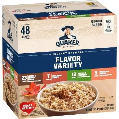 Quaker Oat Multipack Box