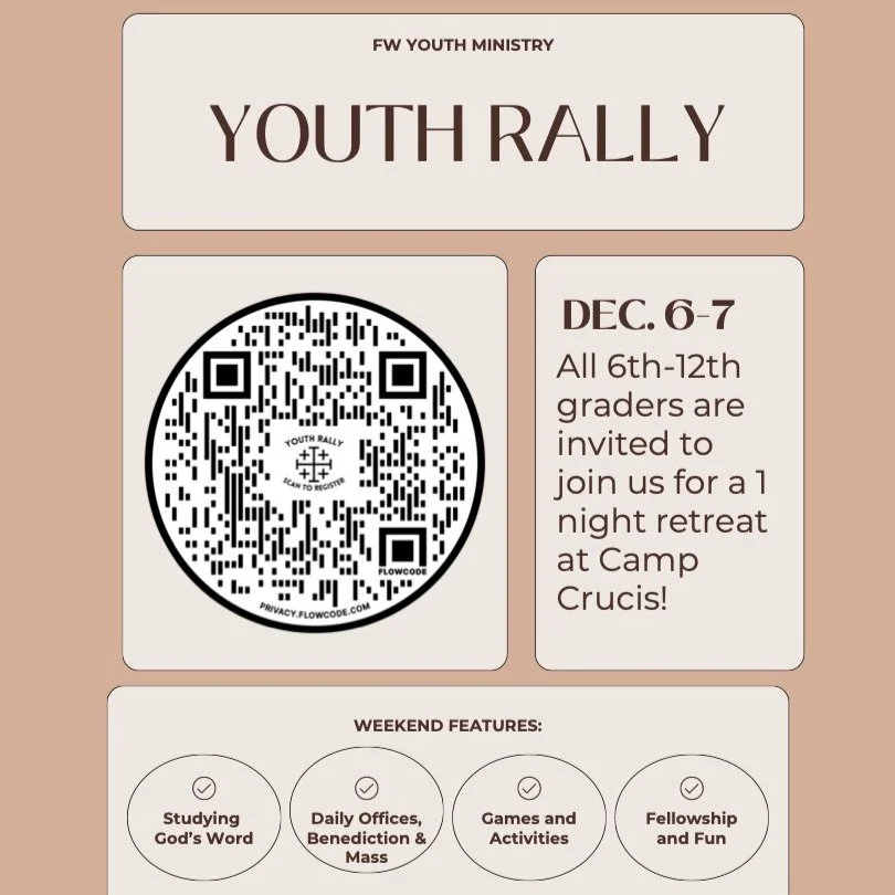 Youth Rally @ Camp Crucis coming up!