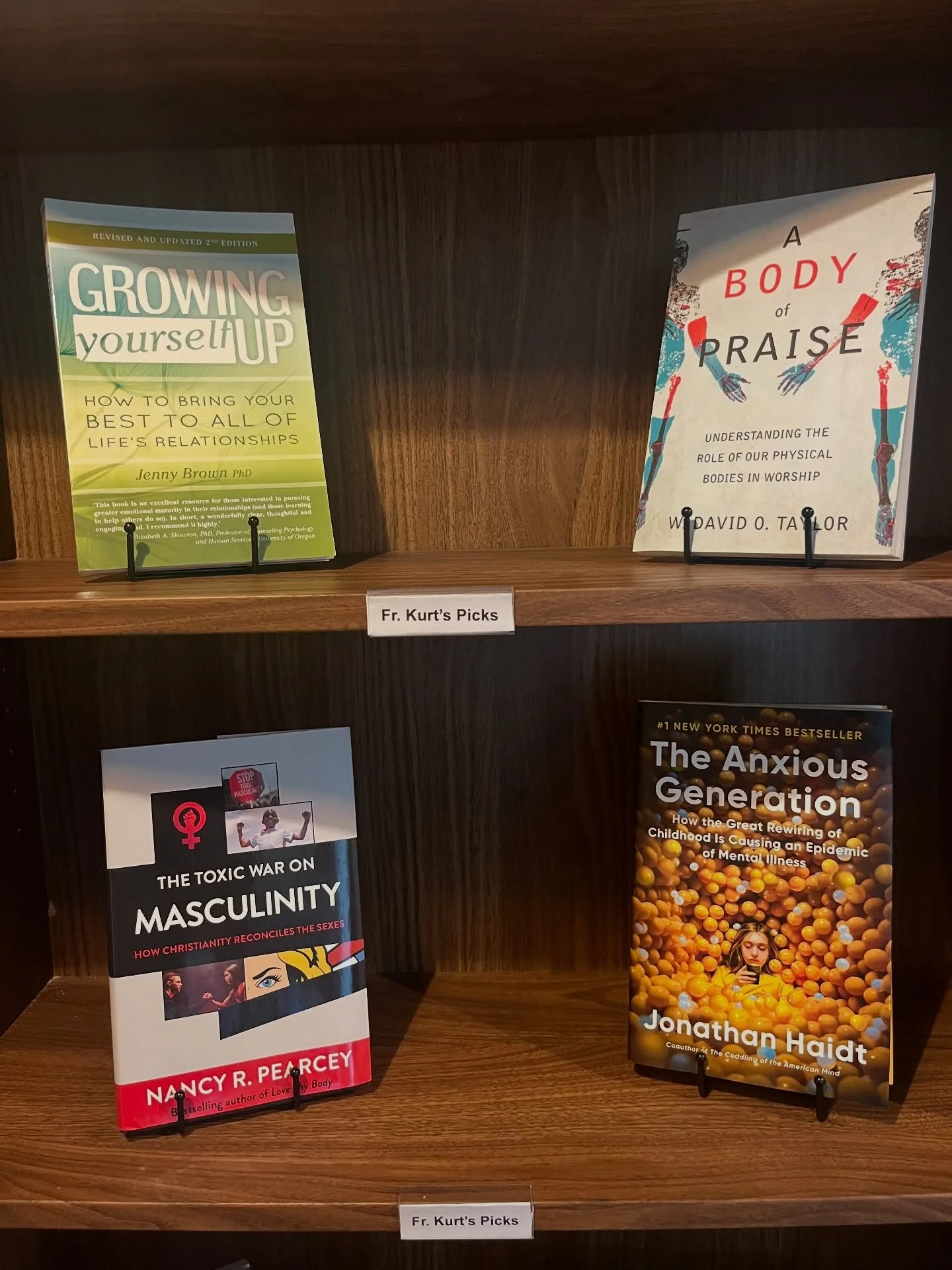 Now featured in the bookstore: Father Kurt&rsquo;s picks! 

Have you read any of these?