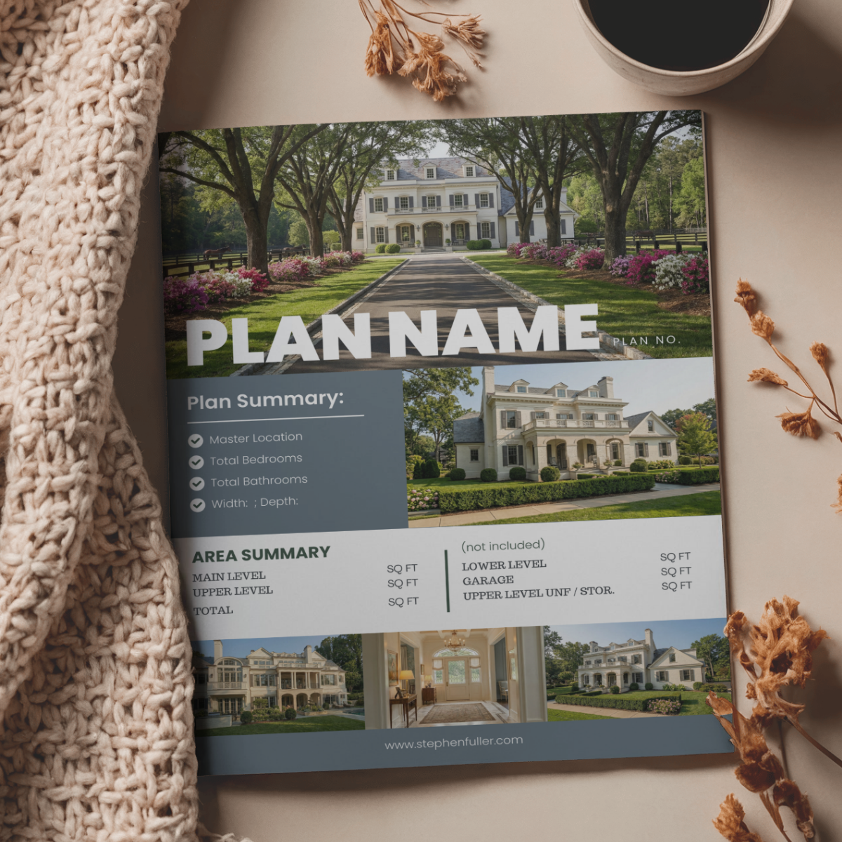 Printable Plan Overview