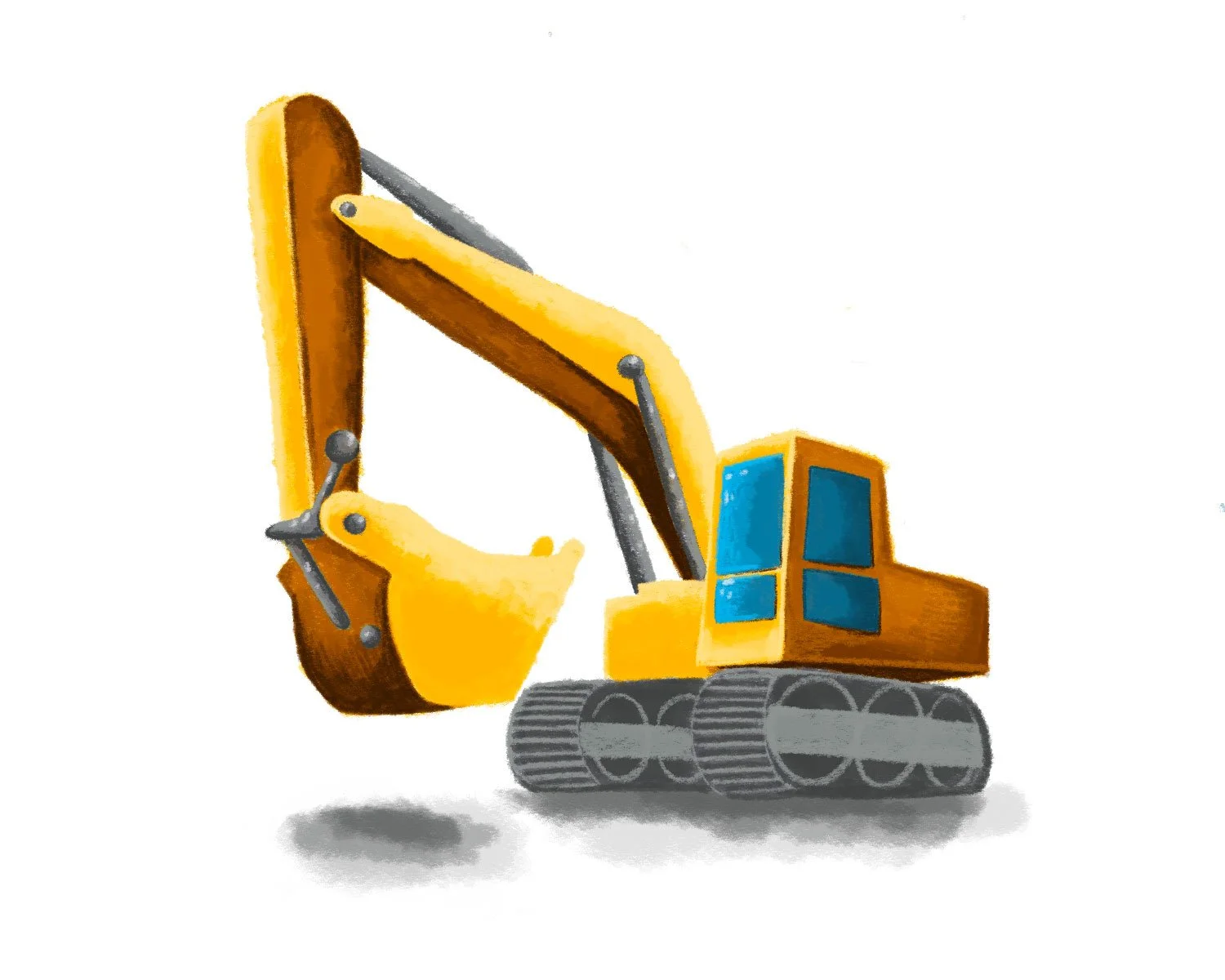 Excavator | Digital Illustration