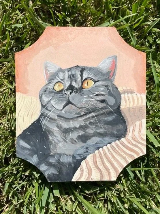Misha, 2026, 8x10 on Baltic Birch panel