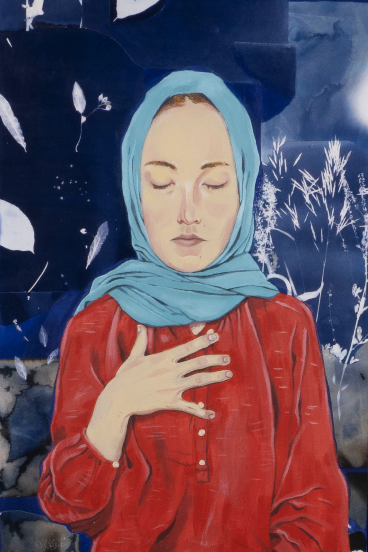 Al Wadud (The Loving), 2022, 24 x 36