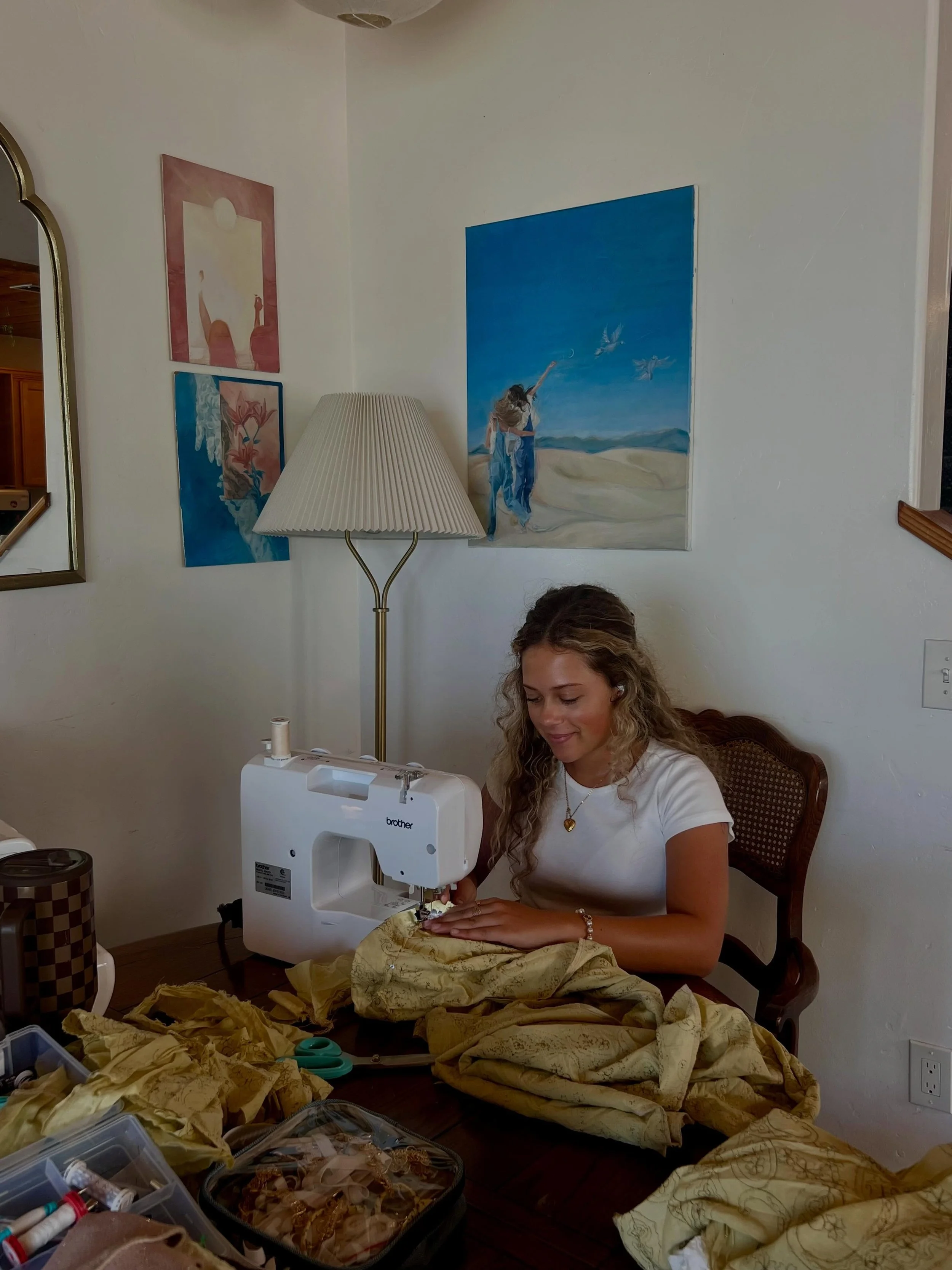 behind the scenes of building my first collection<3