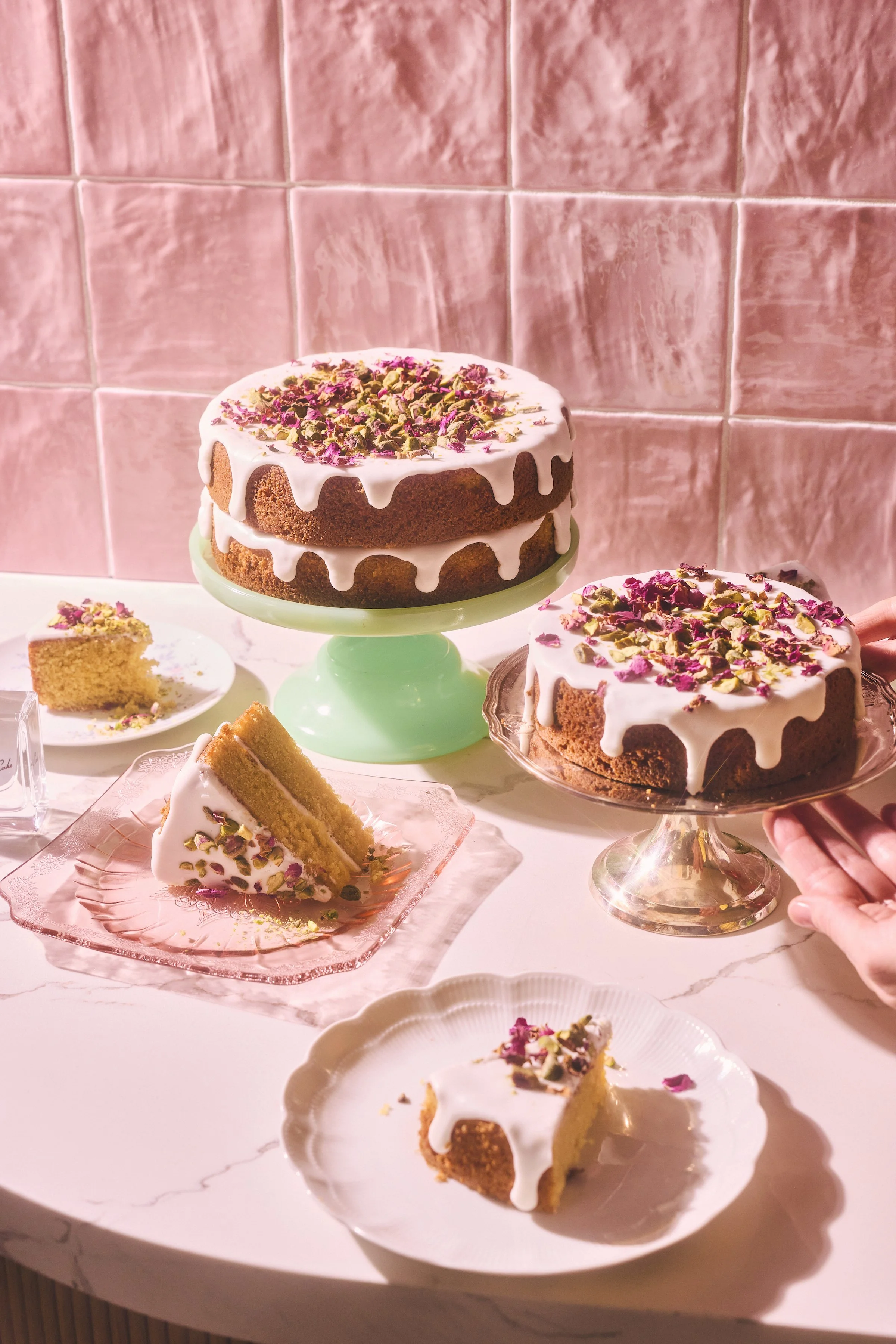 los angeles food stylist, LA commercial food stylist, california food stylist, recipe book food stylist, cake food stylist, image by trever huene