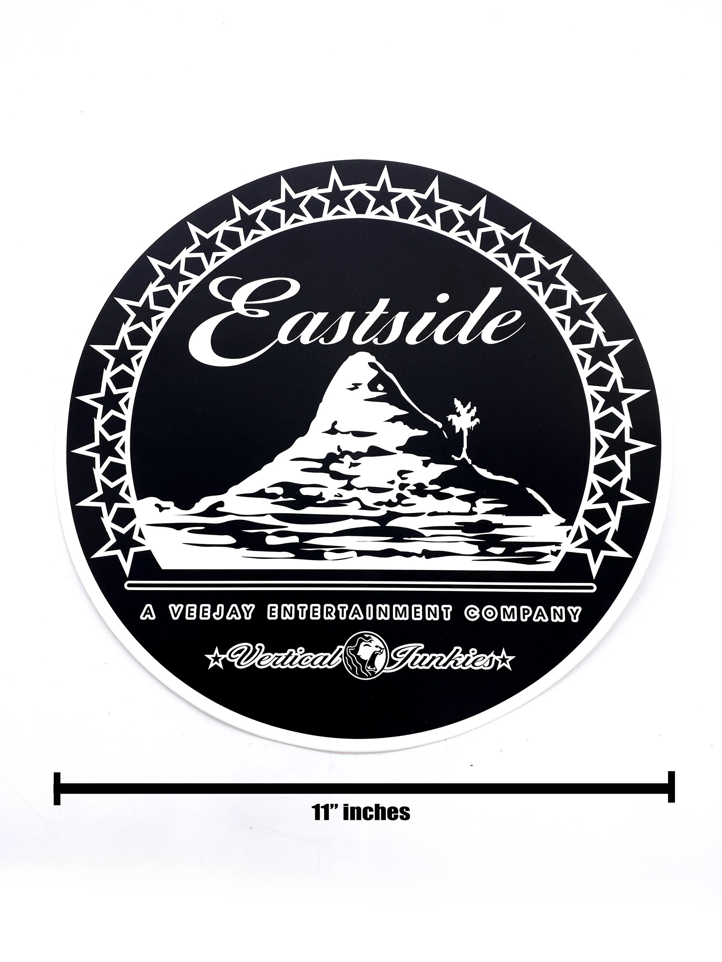 Glossy Large Eastside Sticker 11"