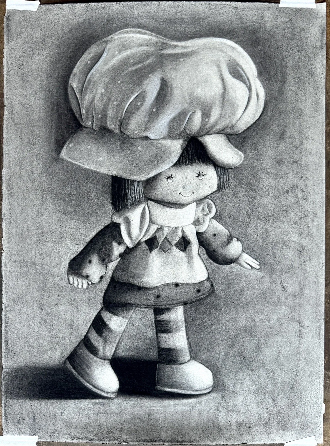 Drawing 100  Assignment in Charcoal 