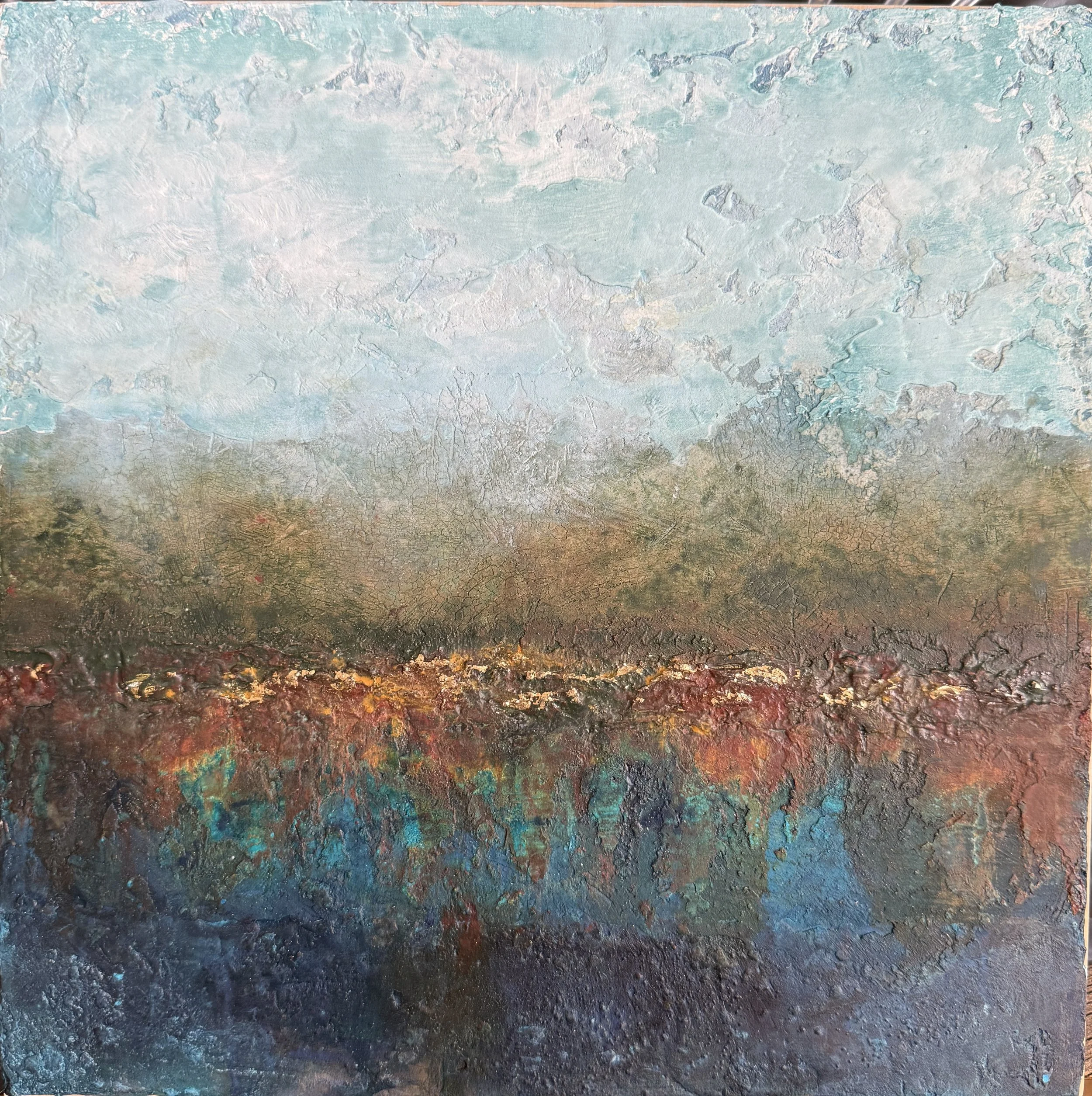 Mineral Pool I - Plaster - 12x12 SOLD